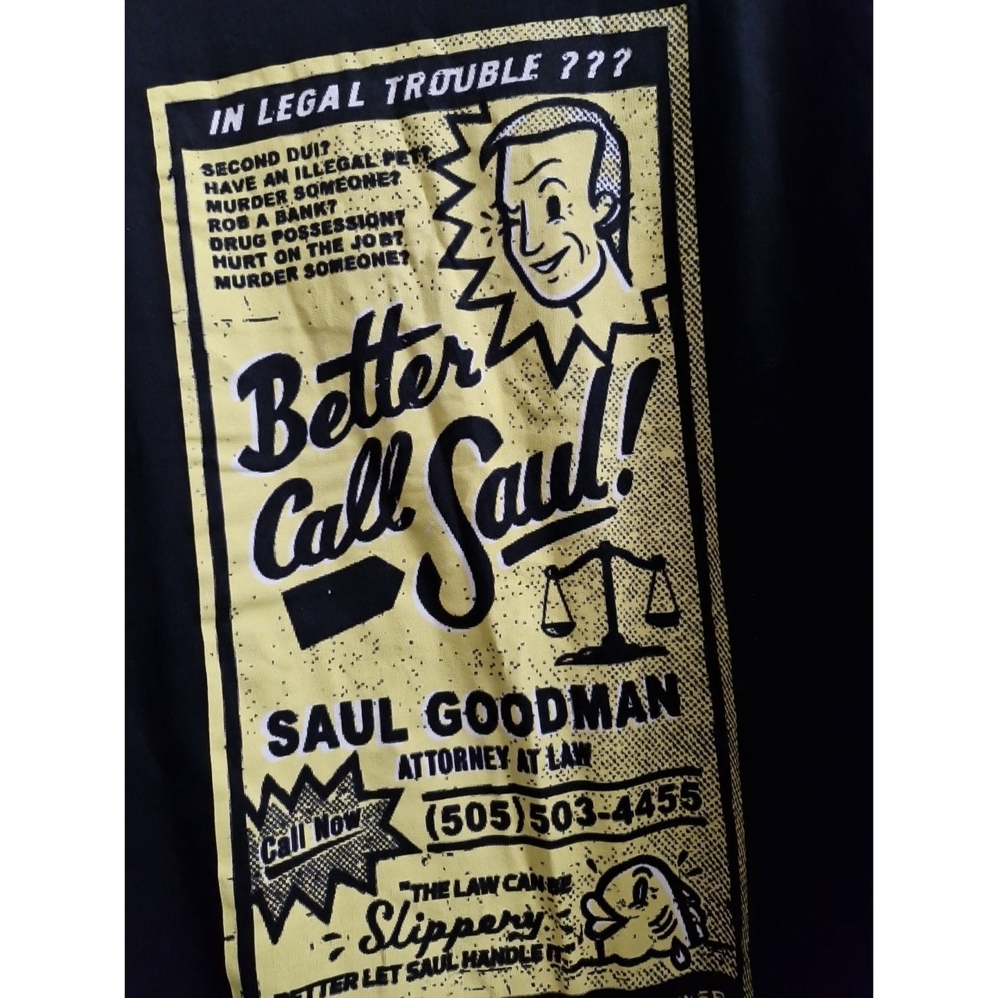Breaking Bad Better Call Saul Shirt Medium