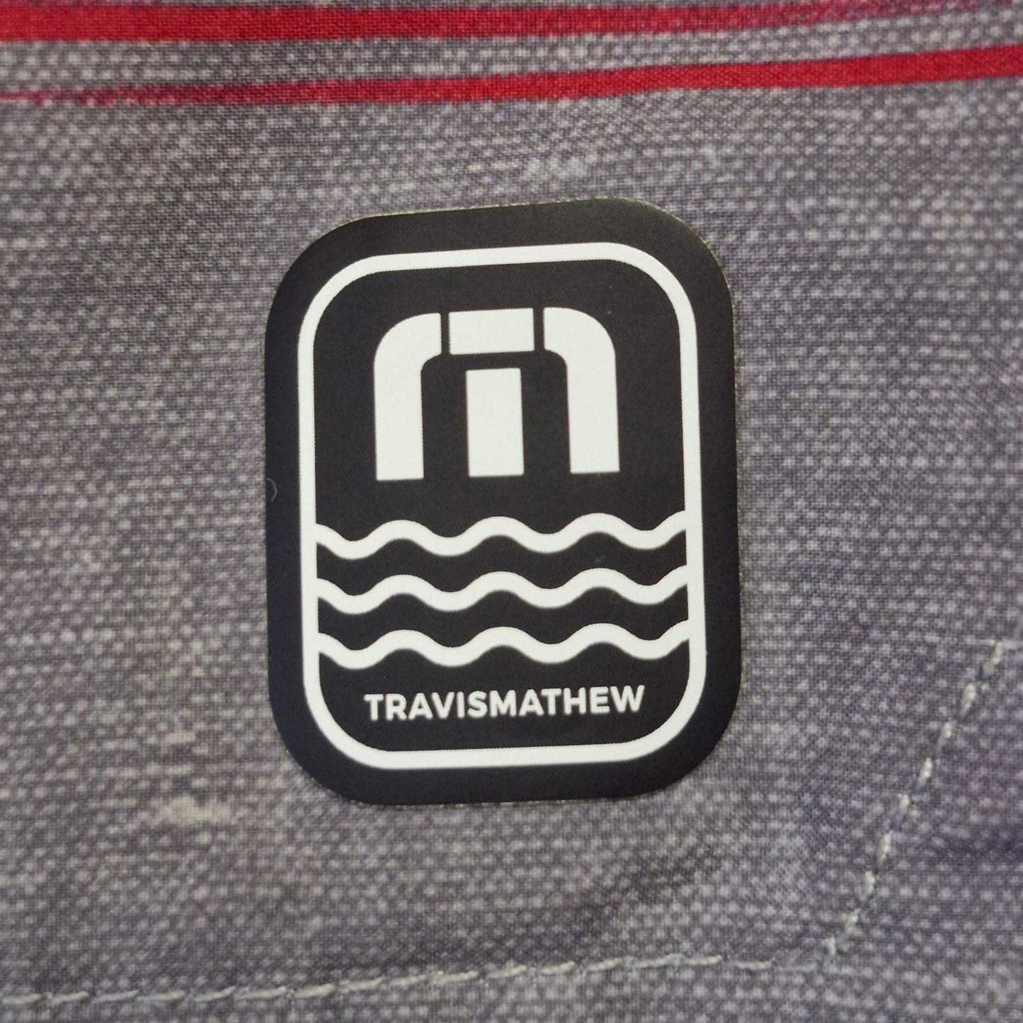 Travis Mathew Board Shorts Men’s Size 34 Murican Fun Surf Beach Swim Trunks