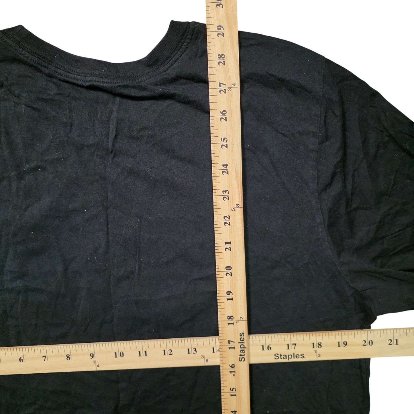 Nike Swoosh by Air Graphic T-Shirt Men’s L Stripe Box Logo Black