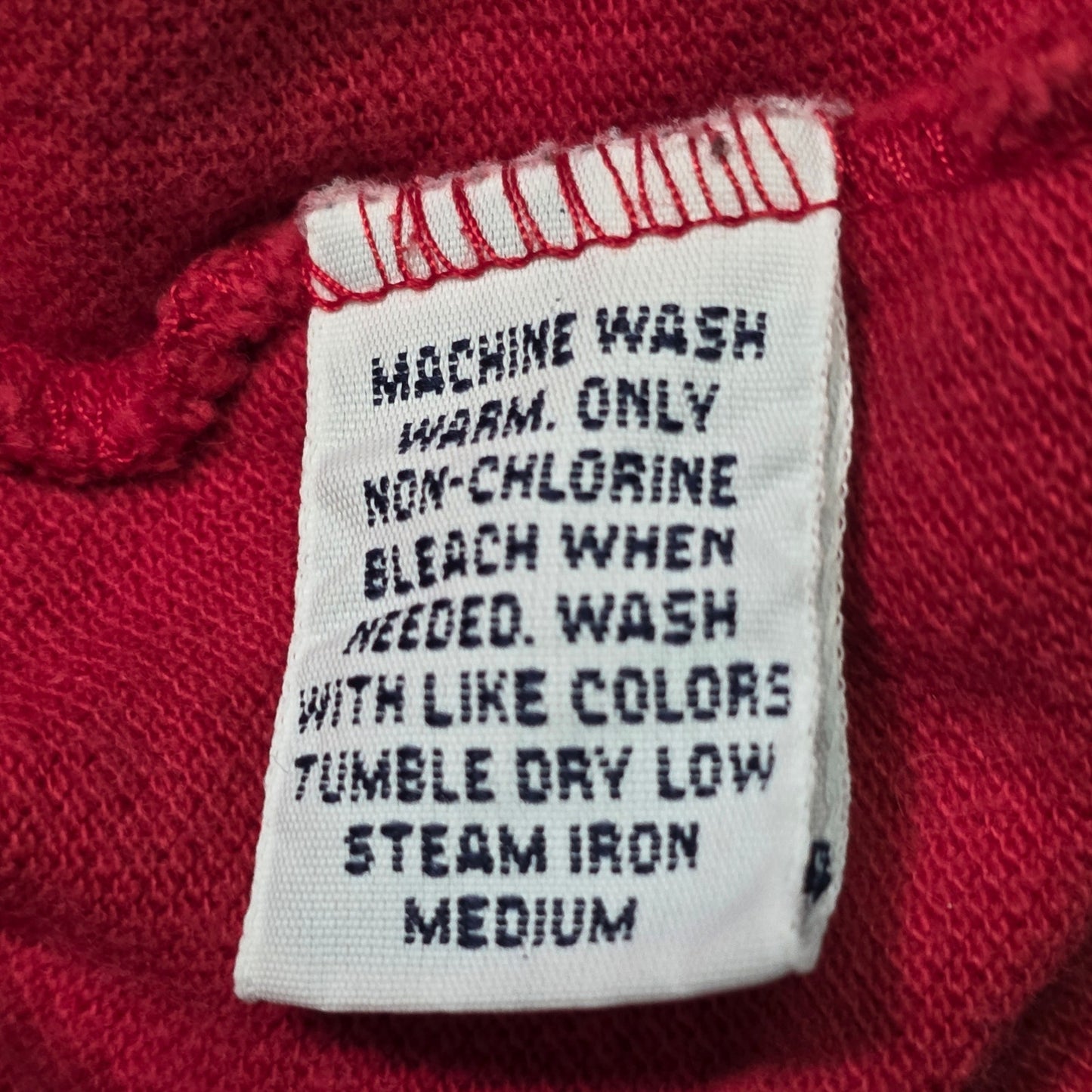 Polo Ralph Lauren Shirt Men’s L Red Cotton Collared Short Sleeve Logo