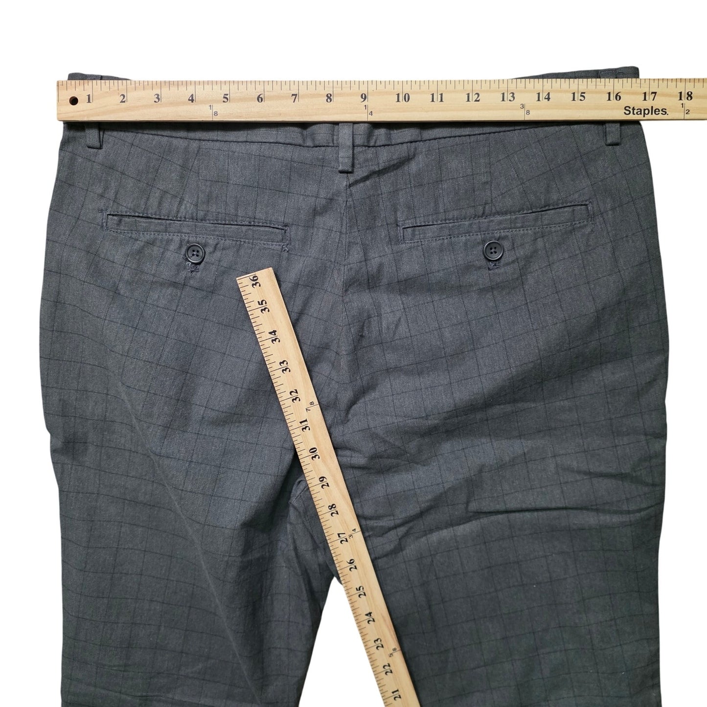 Banana Republic Dress Pants Men’s 33x30 Gray Tailored Slim Fit