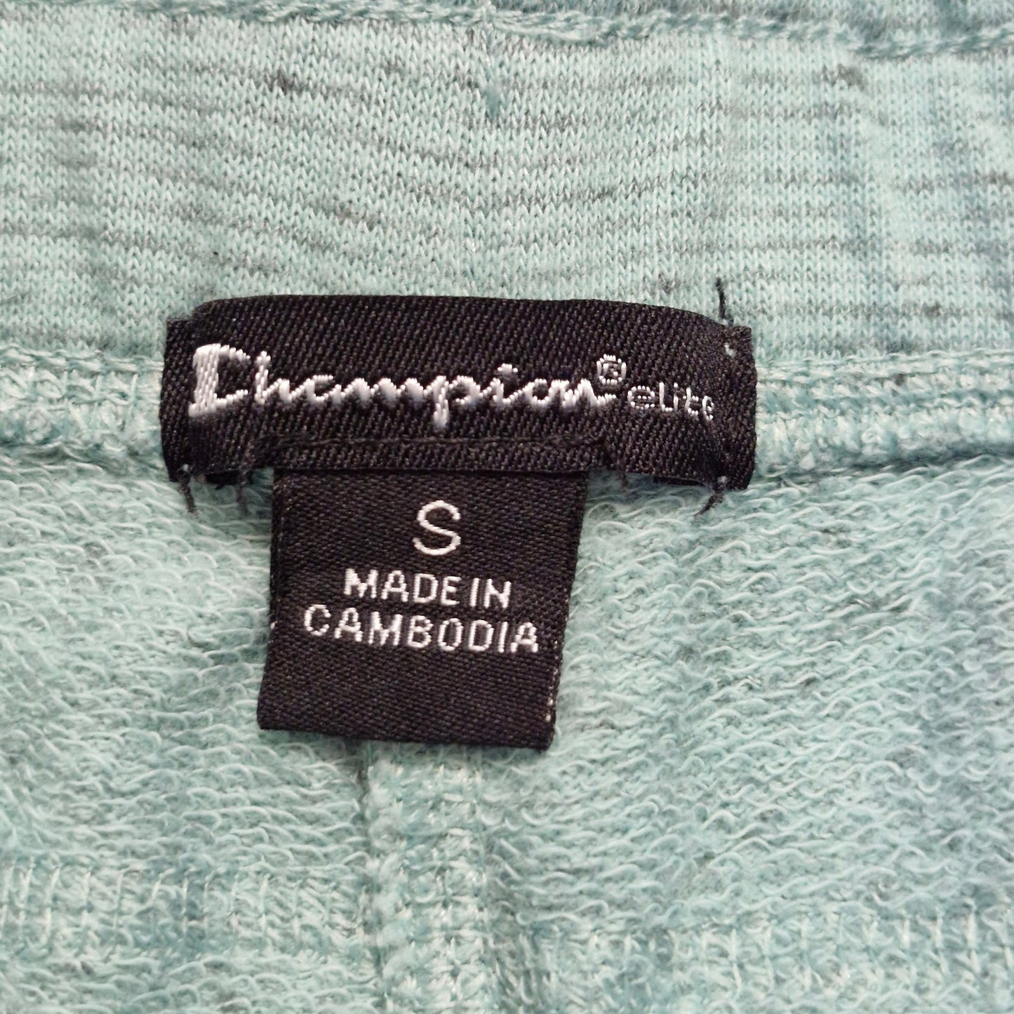 Champion Women's Aqua Track Sweatpants Size Small Twisted Rope Drawstring