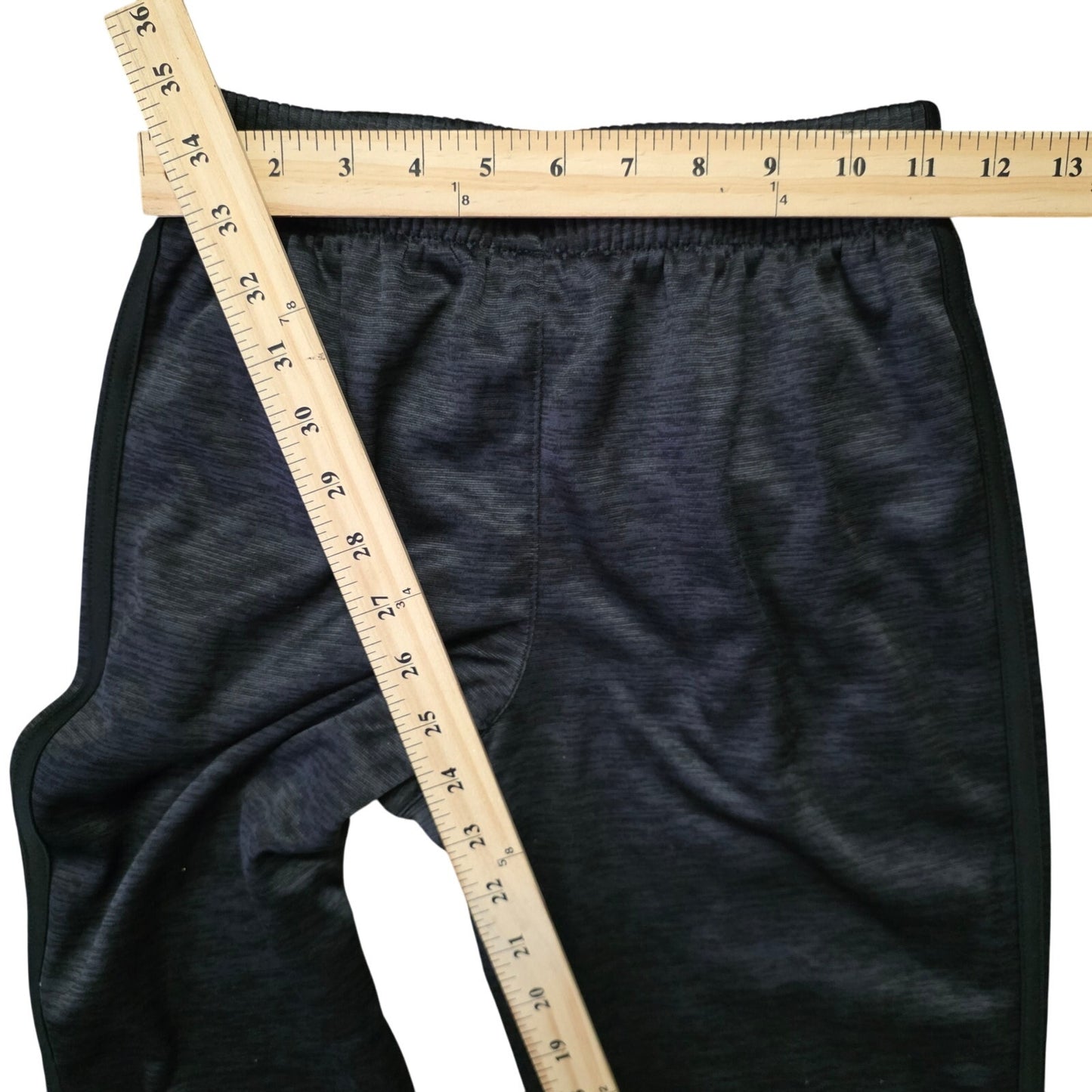 Adidas Boys Joggers Size M (10/12) Black Game Go Athletic Pants
