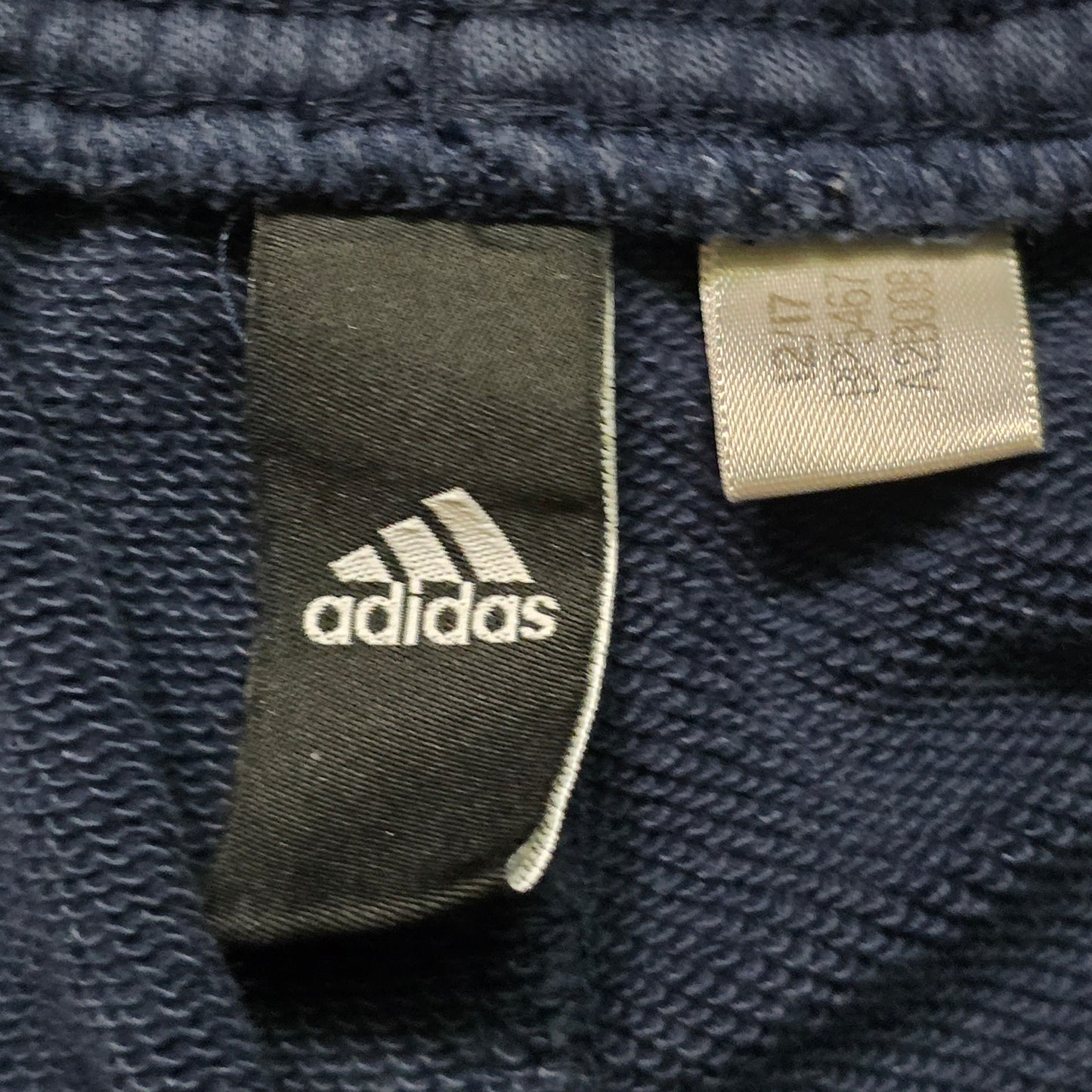 Adidas Boys Running Shorts L Blue Stretch Waist Pocket Drawstring