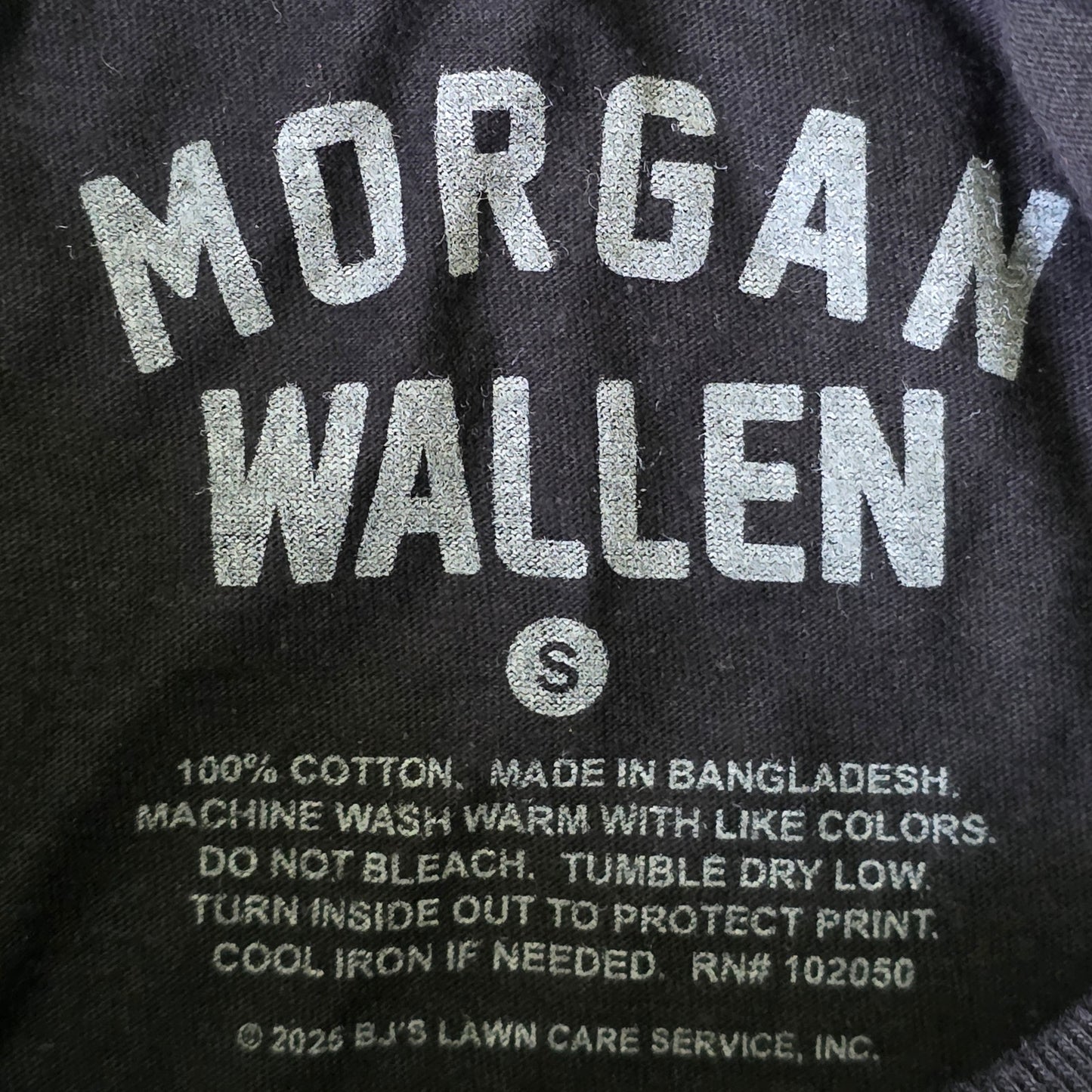Morgan Wallen “I’m The Problem” Tour T-Shirt Men’s S NWT