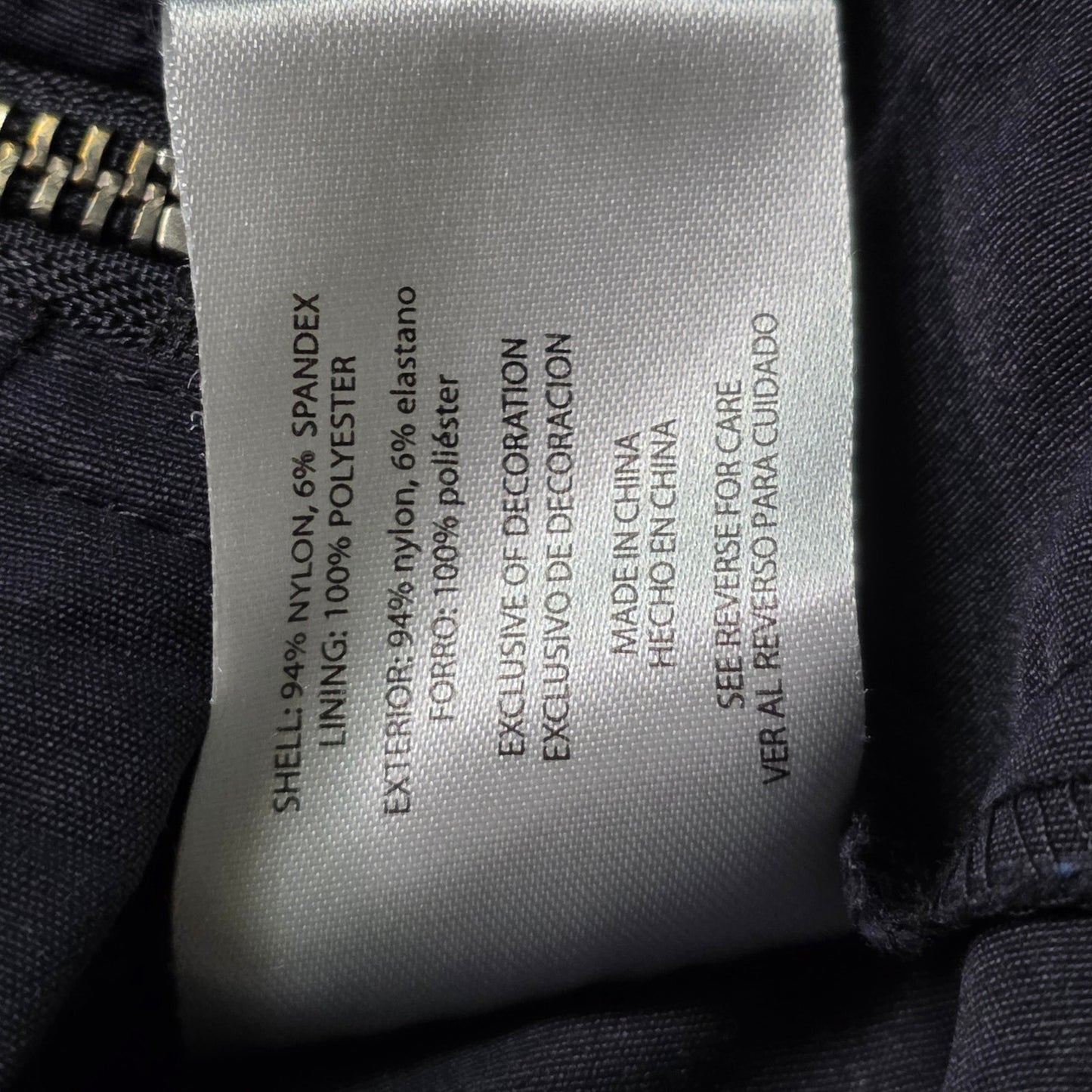 Orvis Bomber Jacket Men’s Medium Black Nylon Full Zip Water Resistant