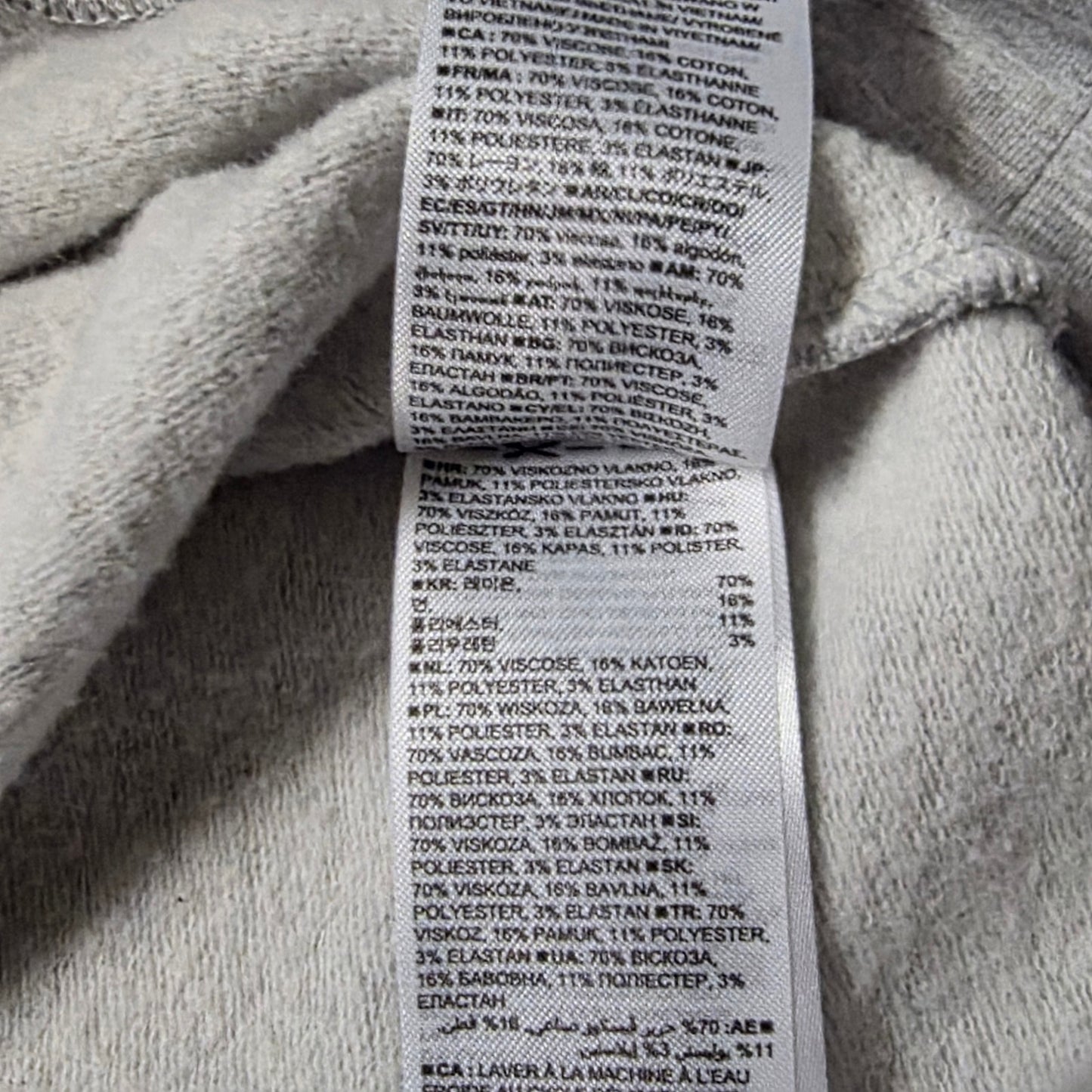 Gap Maternity Nursing Snap‑Button Sweatshirt Women’s Medium Gray Side-Snap Cozy Pullover