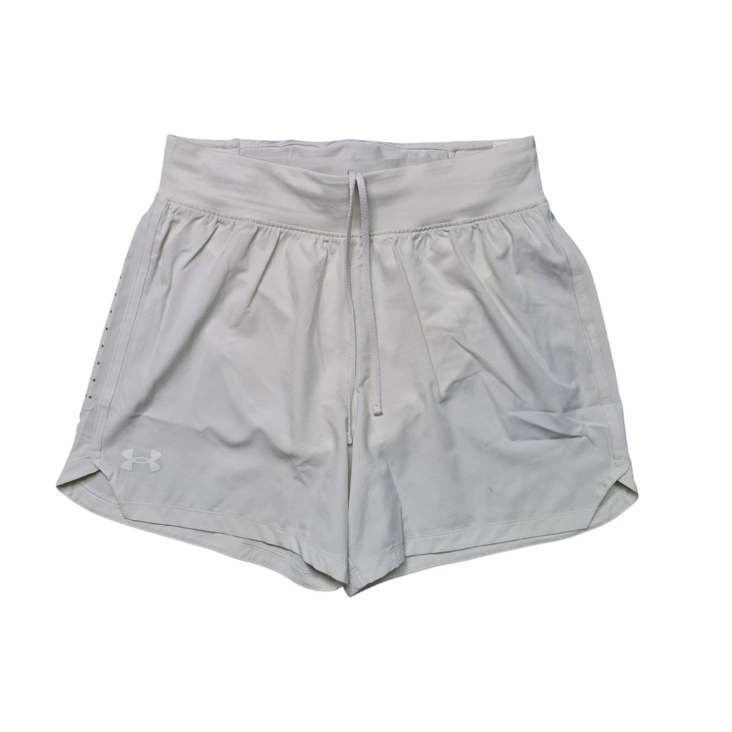Under Armour Women’s Gray Speedpocket Athletic Shorts Small Run Workout Quick-Dry