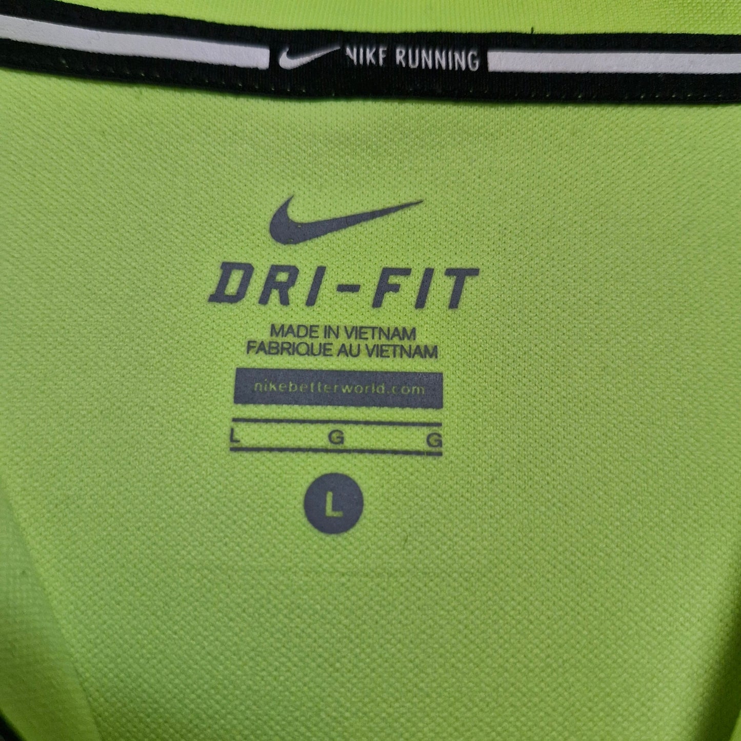 Nike Dri-FIT Racer Quarter-Zip Pullover Men’s Size LARGE Thumb Slits