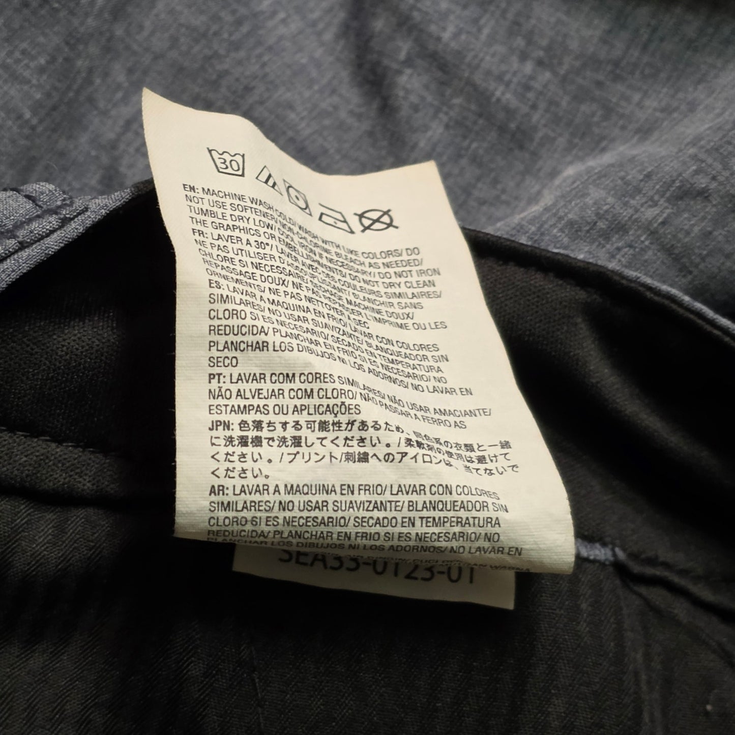 Volcom Kerosene Hybrid Shorts Men’s 36 Gray Stretch Active