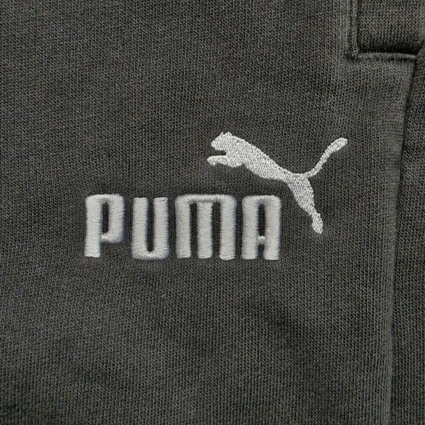 Puma Jogger Sweatpants Men’s Small Black Tapered Fit Athleisure Normcore