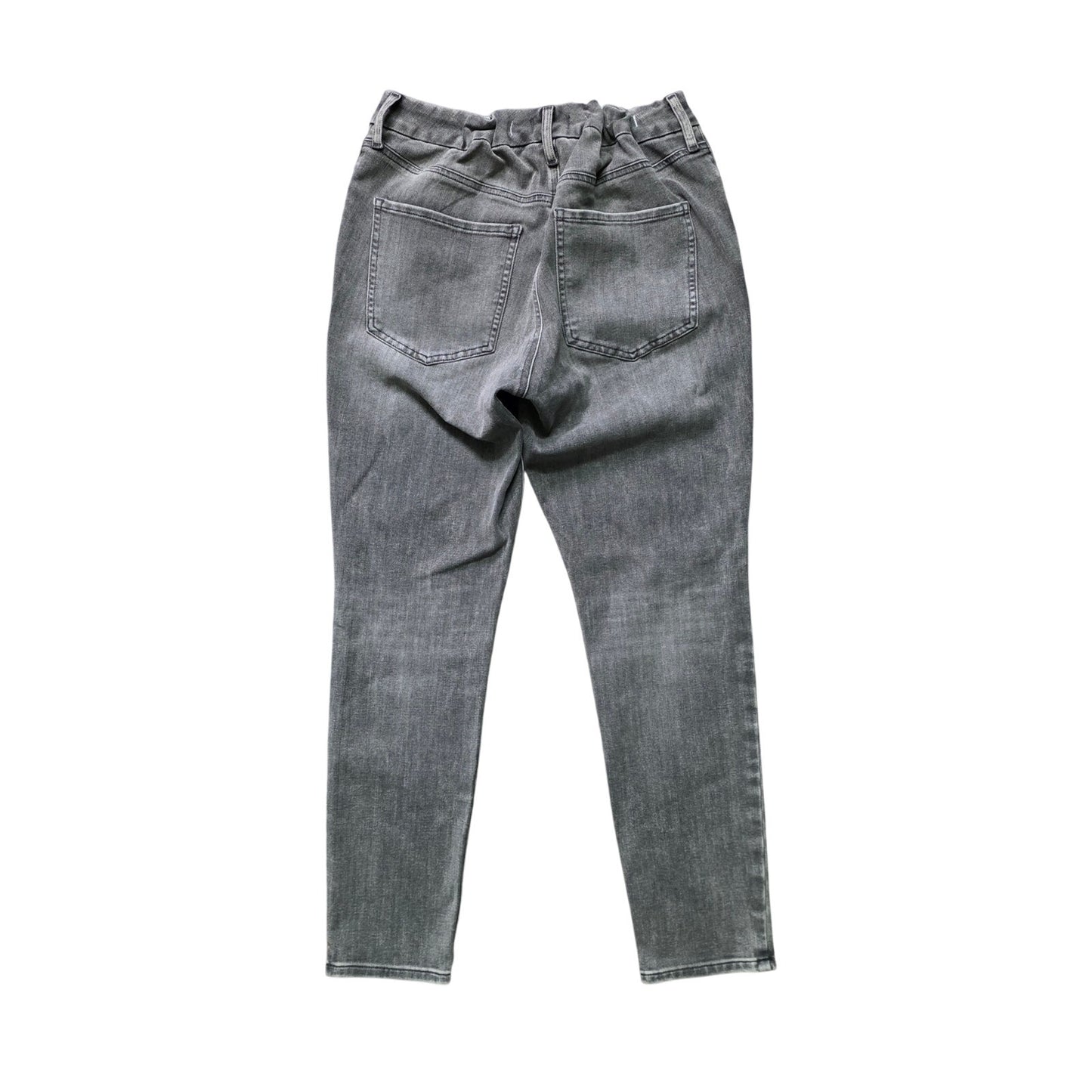Express Mid Rise Skinny Jeans Women’s L Gray Ultra Hyper Stretch NWT