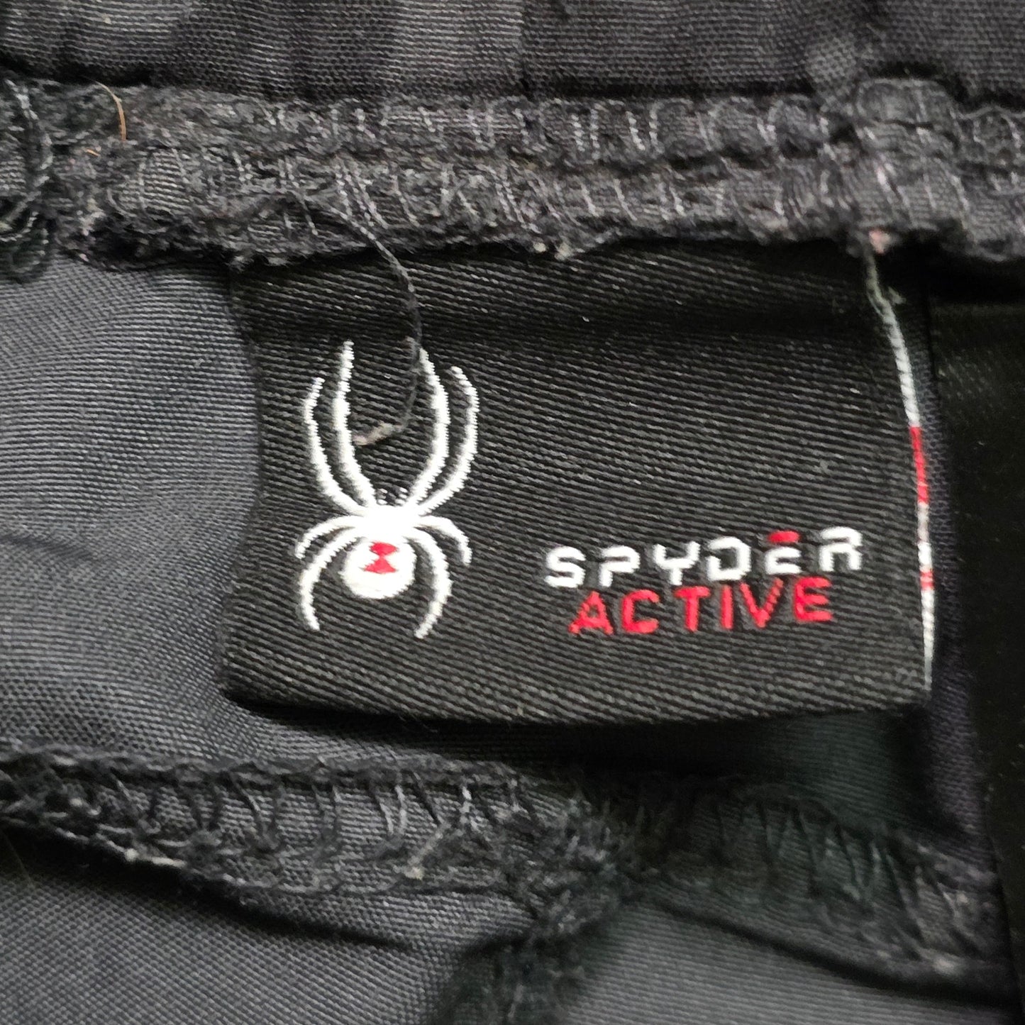 Spyder Men’s Digital Camo Training Shorts XL Black Woven Activewear