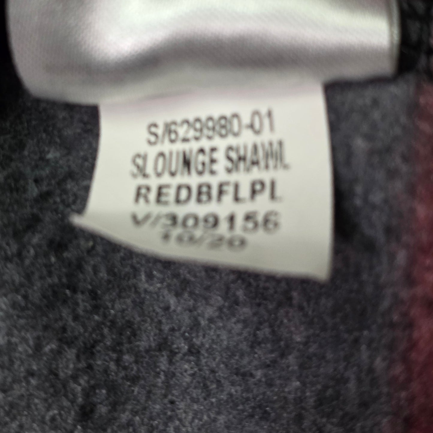 Old Navy Buffalo Plaid Shawl Collar Cardigan Men’s M Red Black