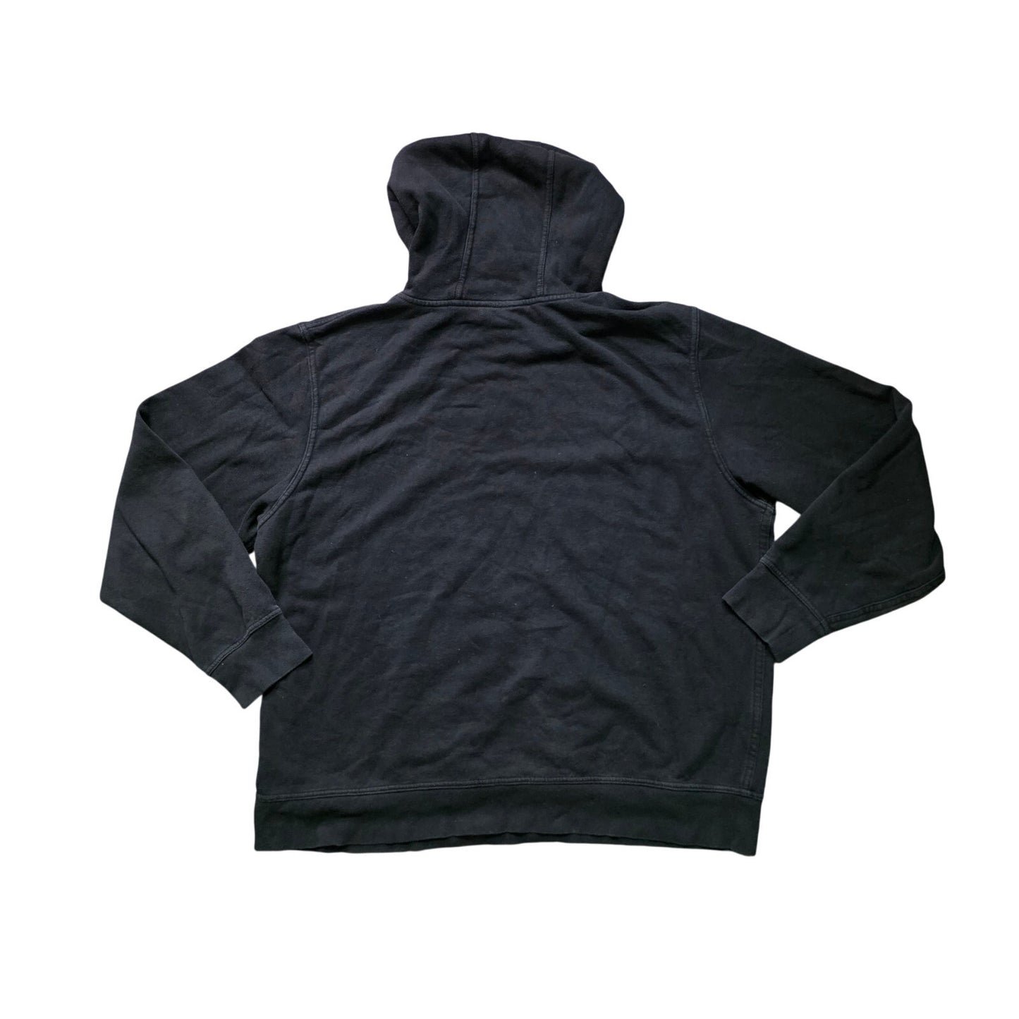 The North Face Pullover Logo Hoodie Men’s XXL Black Kangaroo Pocket