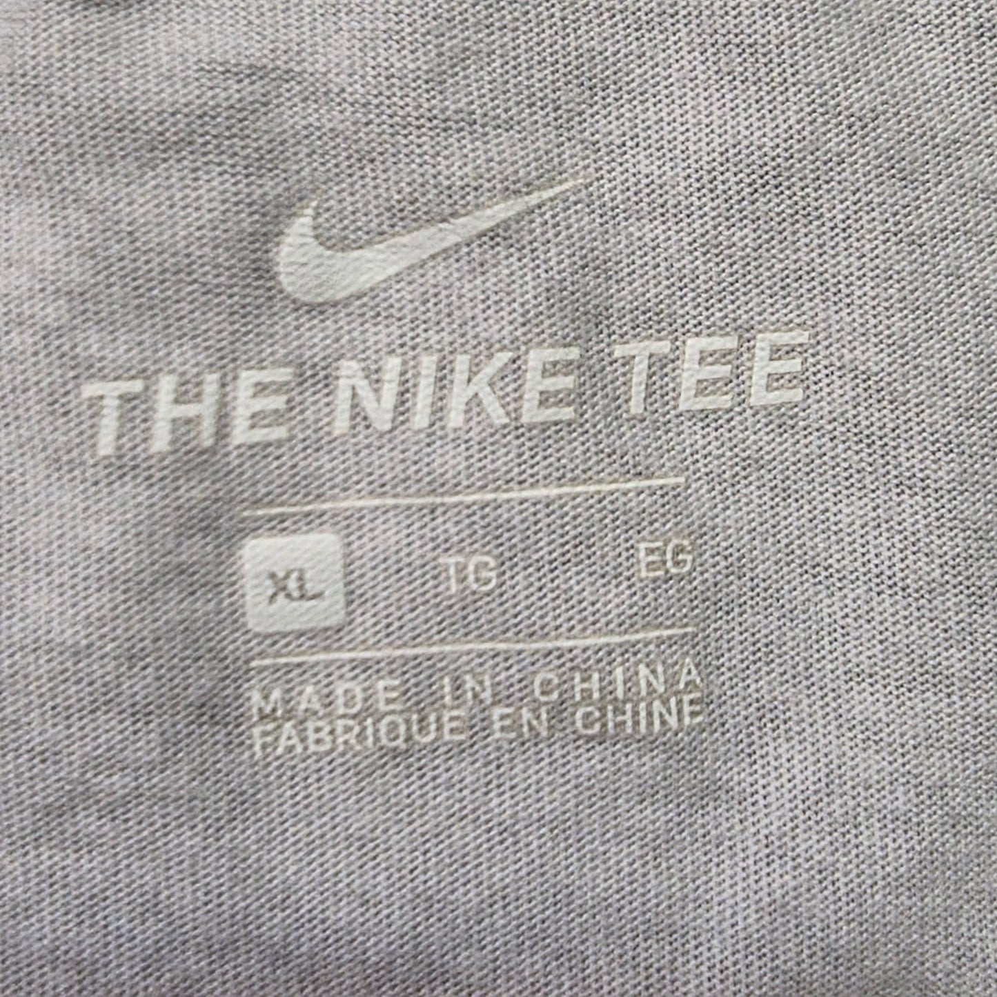 Nike Camo Long Sleeve Stretch T-Shirt Men’s XL Gray White Collar