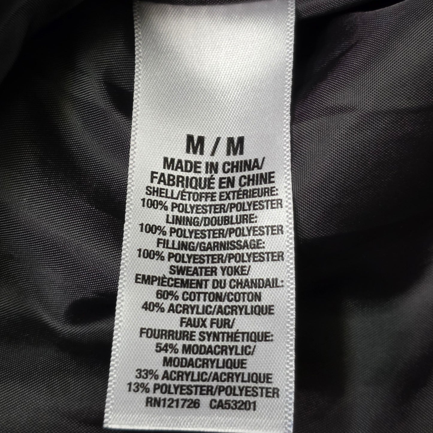 Aéropostale Puffer Jacket Women’s M Black Knit Top / Polyester Filled