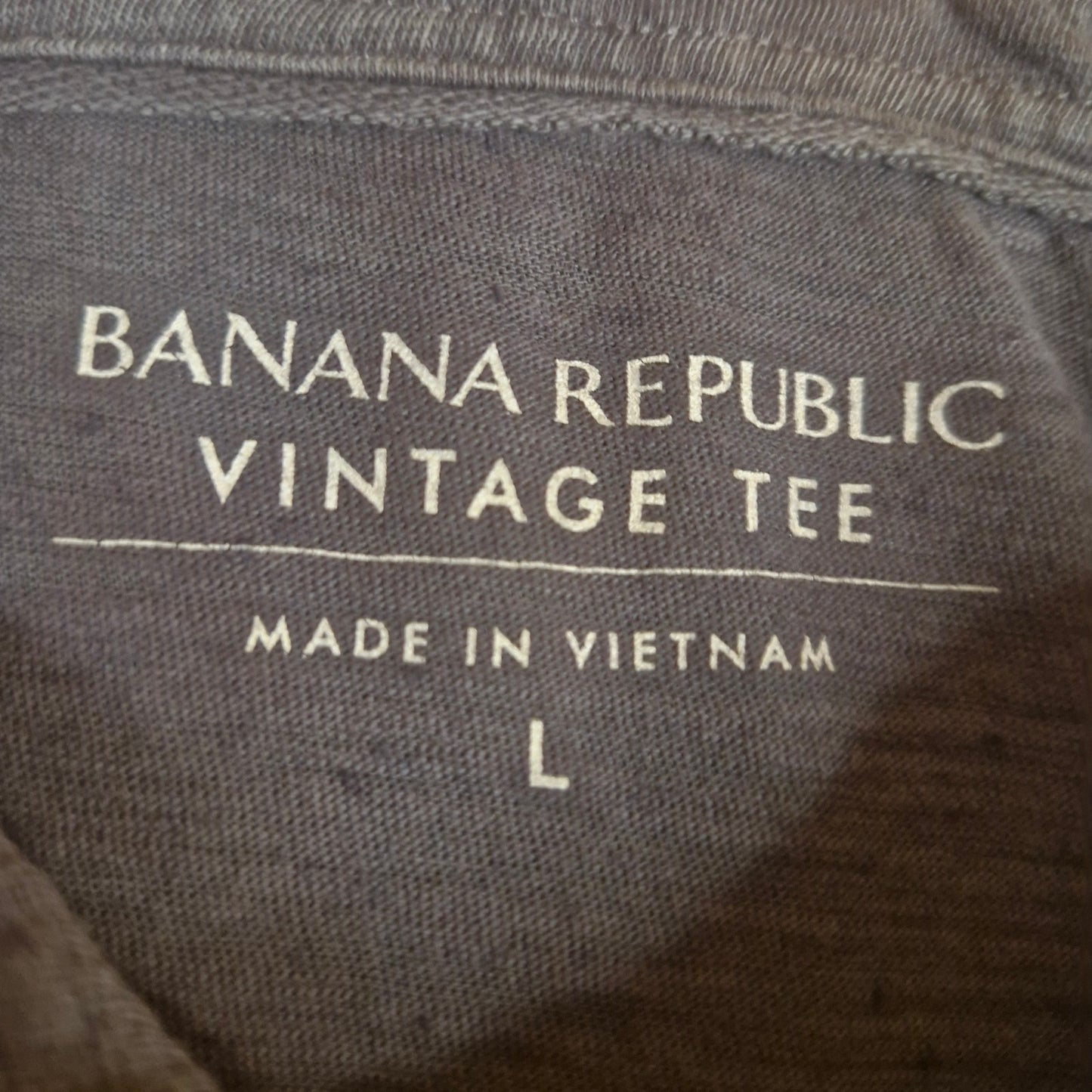 Banana Republic Mens Large Collared Vintage Polo Shirt Green NWT