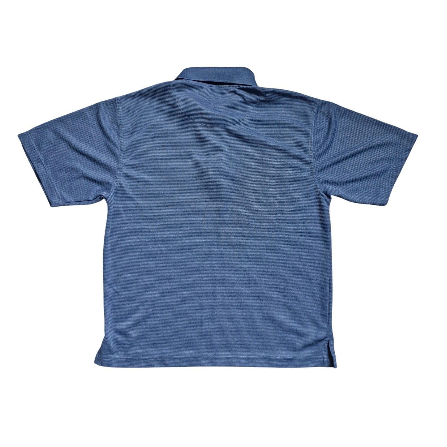 PGA Tour Golf Polo Shirt Men’s Medium Blue Short Sleeve Performance