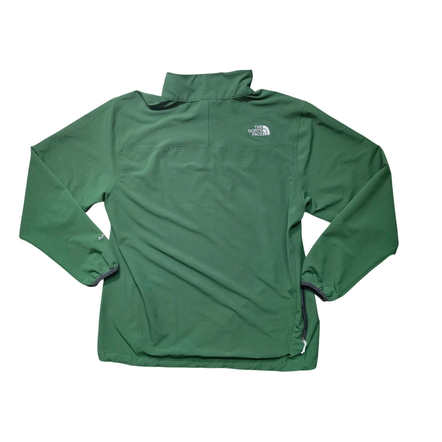 The North Face 100 Glacier 1/4 Zip Fleece Sweatshirt Men’s XL Green