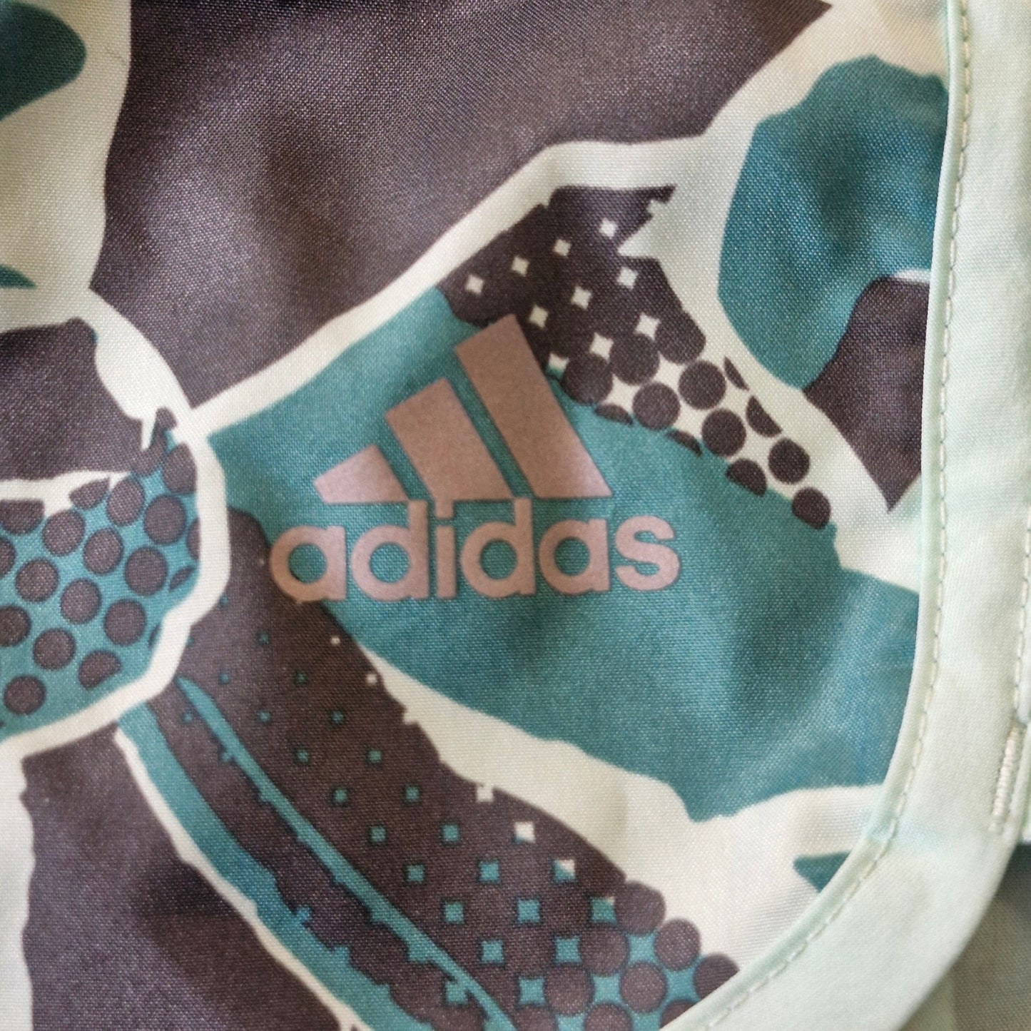 Adidas Climalite Running Shorts Women’s Size Small Green 3" Athletic Gym Workout