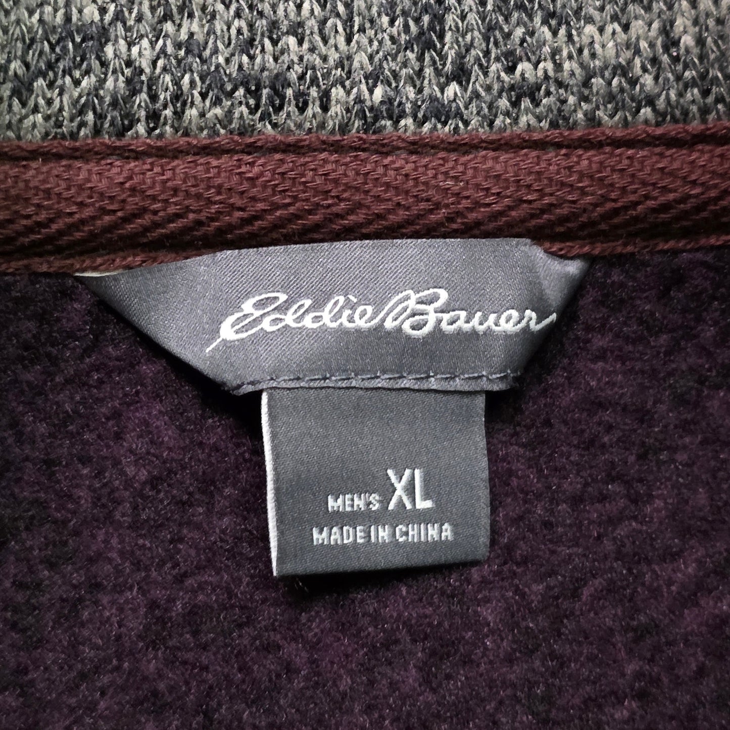Eddie Bauer Radiator Fleece 1/4 Zip Pullover Men’s XL