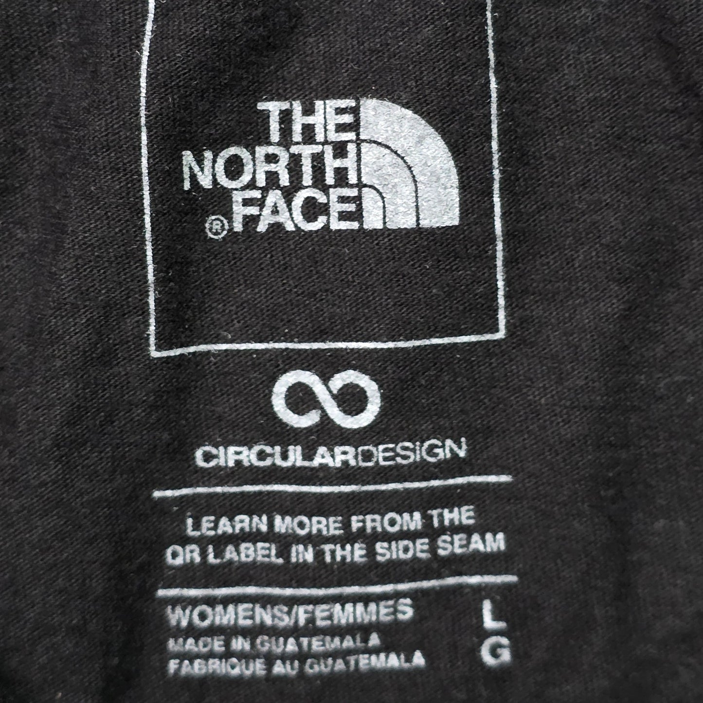 The North Face Easy T-Shirt Women’s Large Black Outdoor Graphic Tee