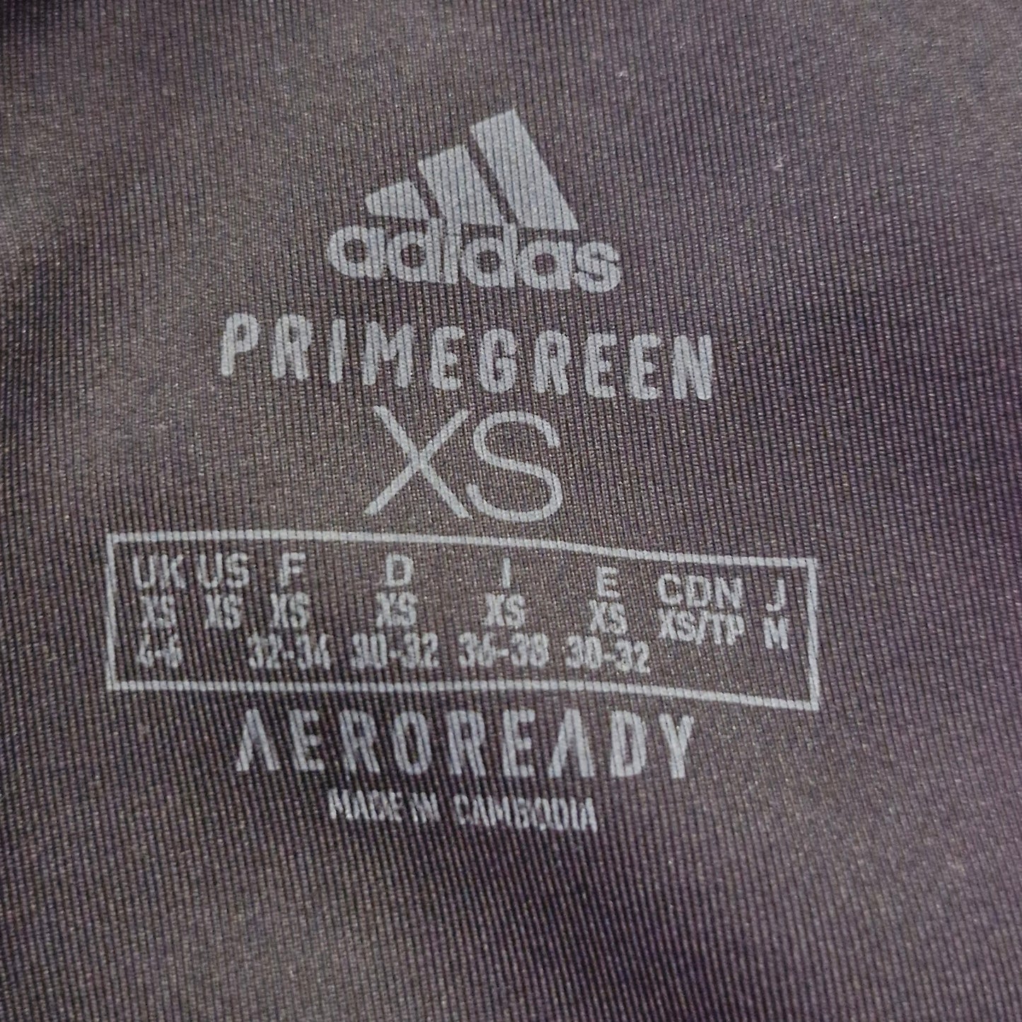 Adidas Primegreen AEROREADY Leggings Women’s Size XS Black Tights