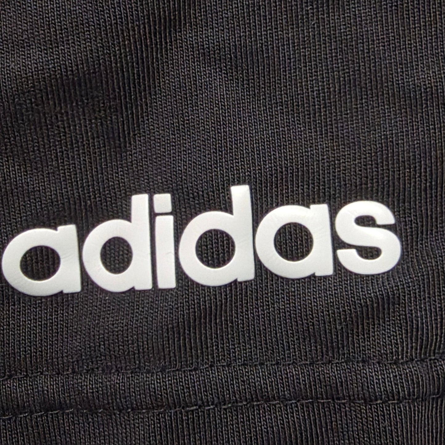 Adidas Shorts Men’s L Black Athletic Running Jogging White Striped Logo