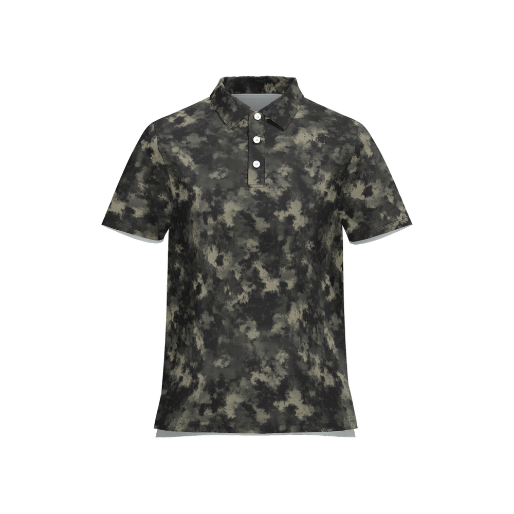 Dabbed Camo Performance Golf Polo