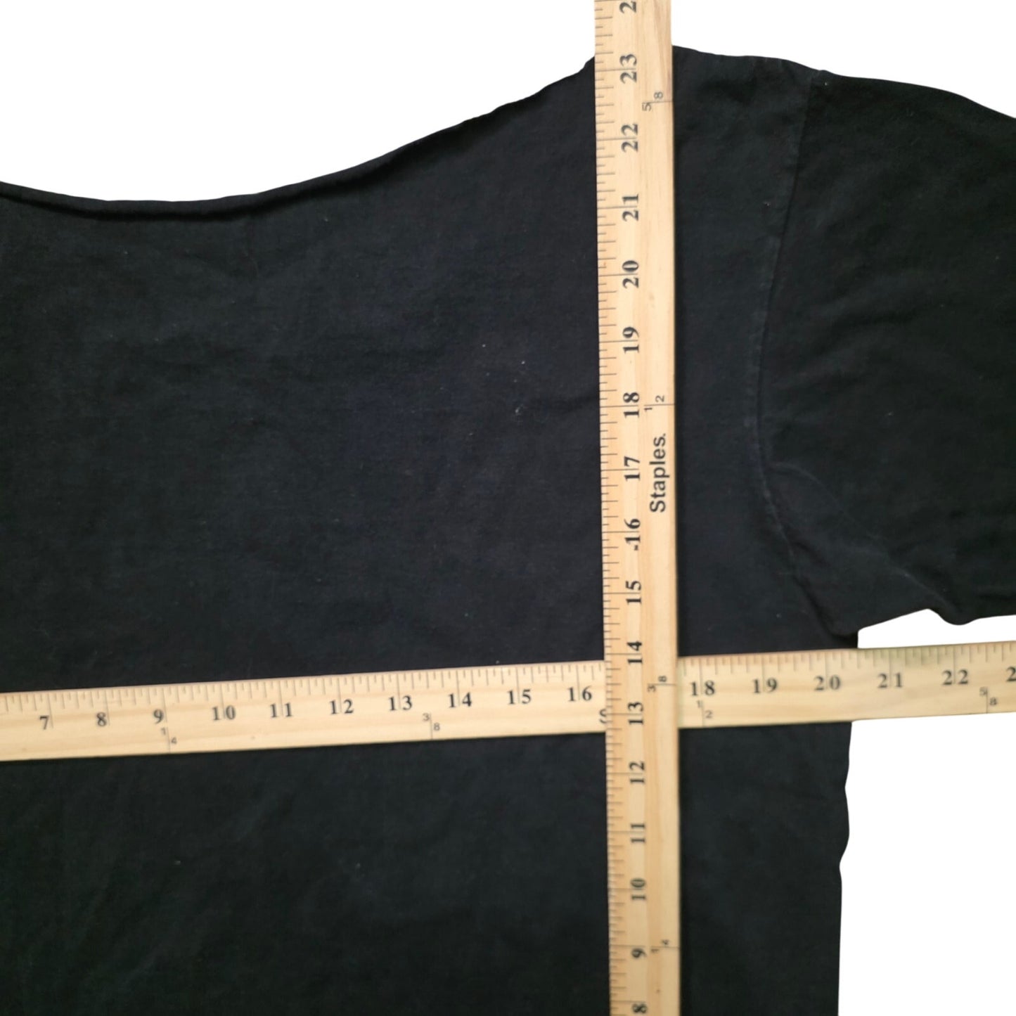Vintage 90s Harley Davidson Wolf Biker Rally T-Shirt Men’s S Black 50/50 Distressed