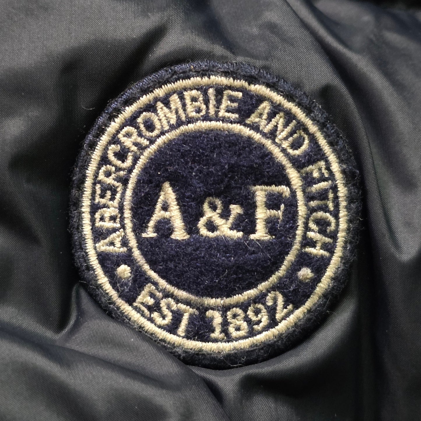 Abercrombie & Fitch Puffer Jacket Women’s M Black Quilted Insulated