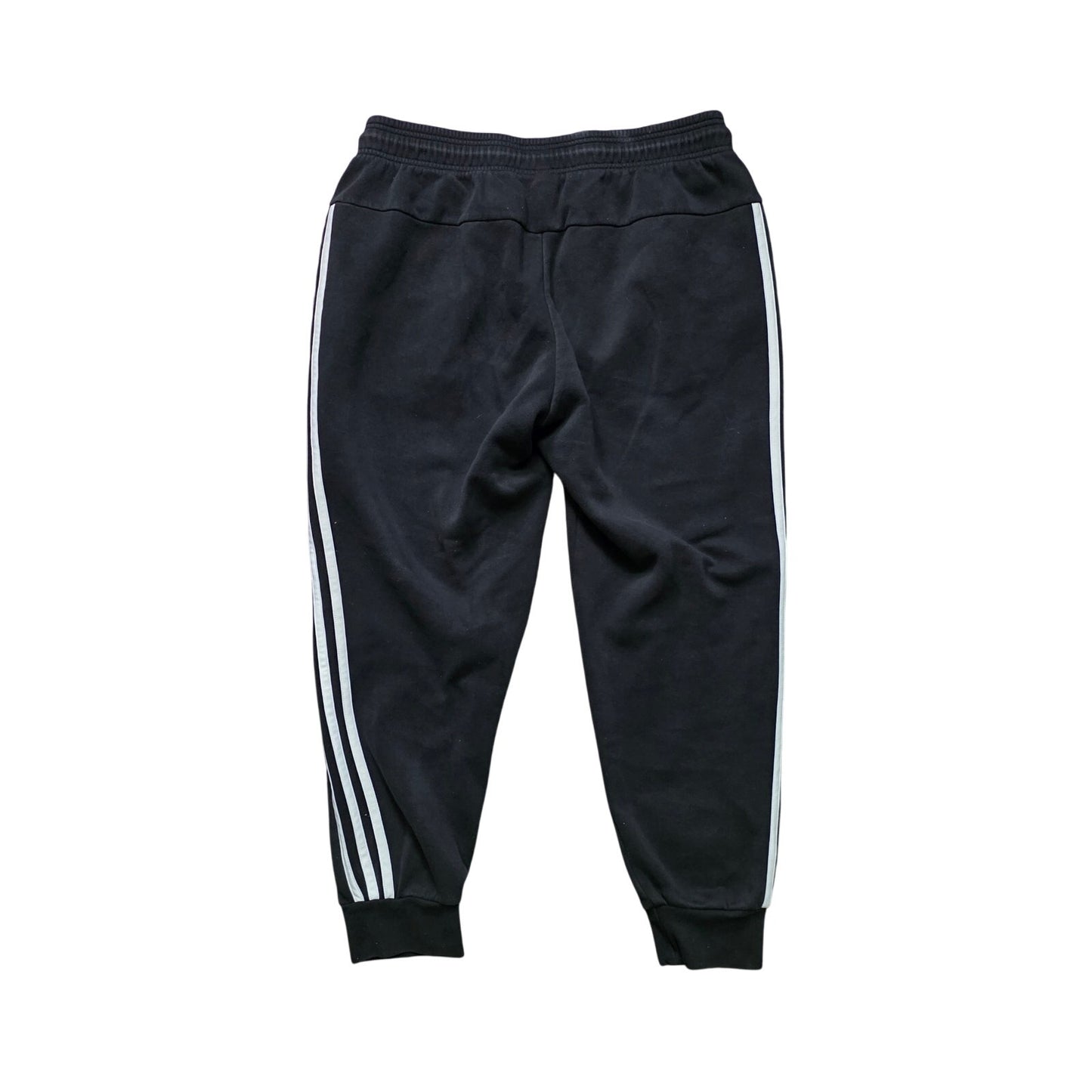 Adidas Essentials 3-Stripes Fleece Joggers Men’s M Black