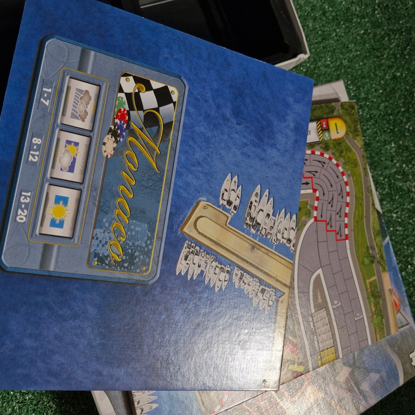 Asmodee 2008 Formula D Board Game Formula 1 Racing Strategy 100% Complete