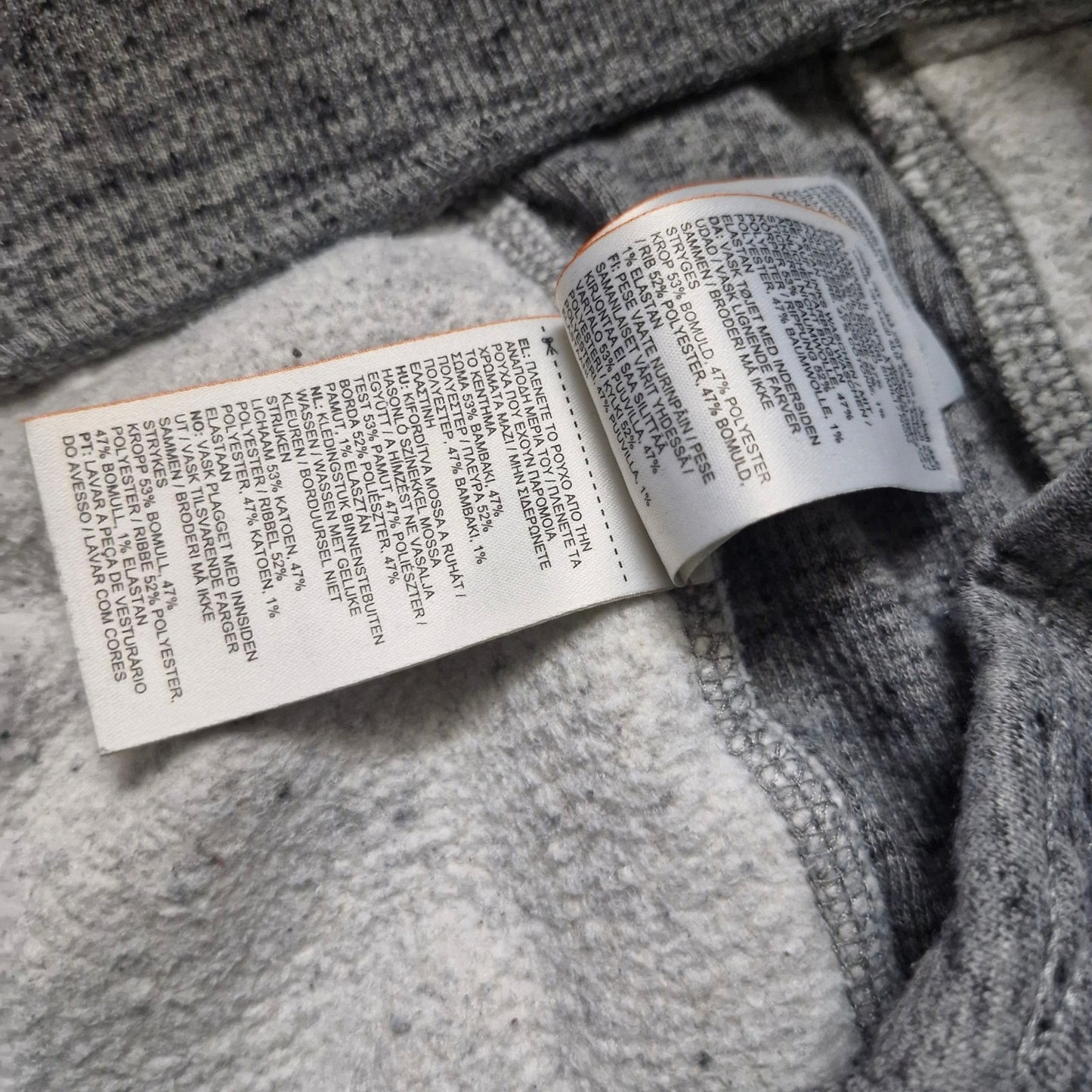 Superdry Men’s Grey Slim Fit Joggers Size XL Track Pants Style 6971954