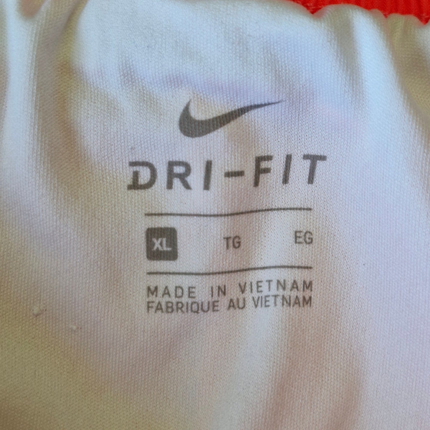 Nike Dri-FIT Running Shorts Girls XL (10–12) Black White Trim Neon Pink Lined