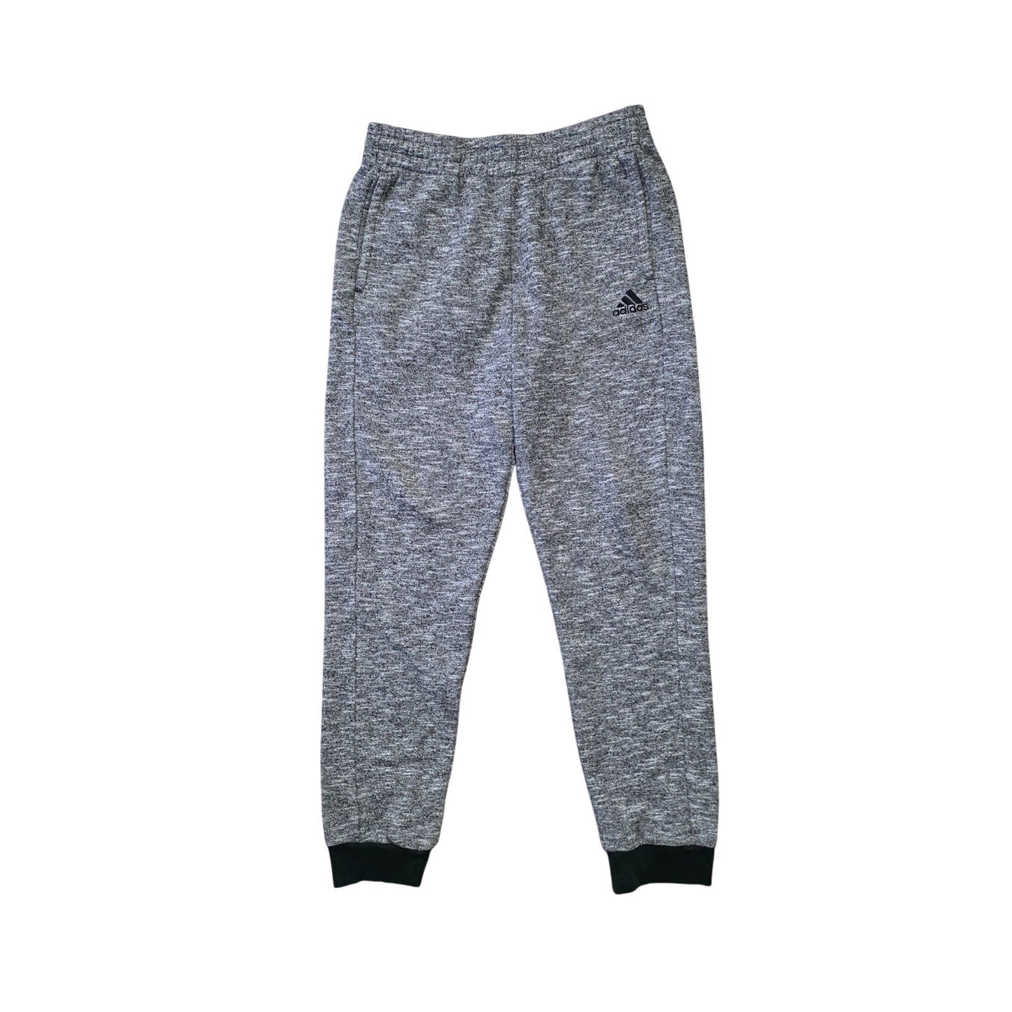 Adidas Boys Jogger Sweatpants L (14/16) Gray Athletic Pants
