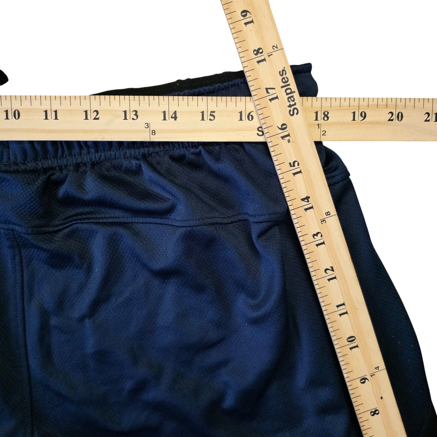 Russell Dri-Power Athletic Basketball Shorts Men’s XL Navy Blue & Black