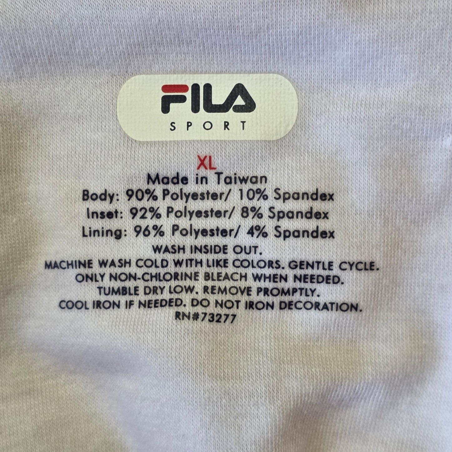 Fila Sport Tank Top Women’s XL Pink Athletic Stretch Built In Bra