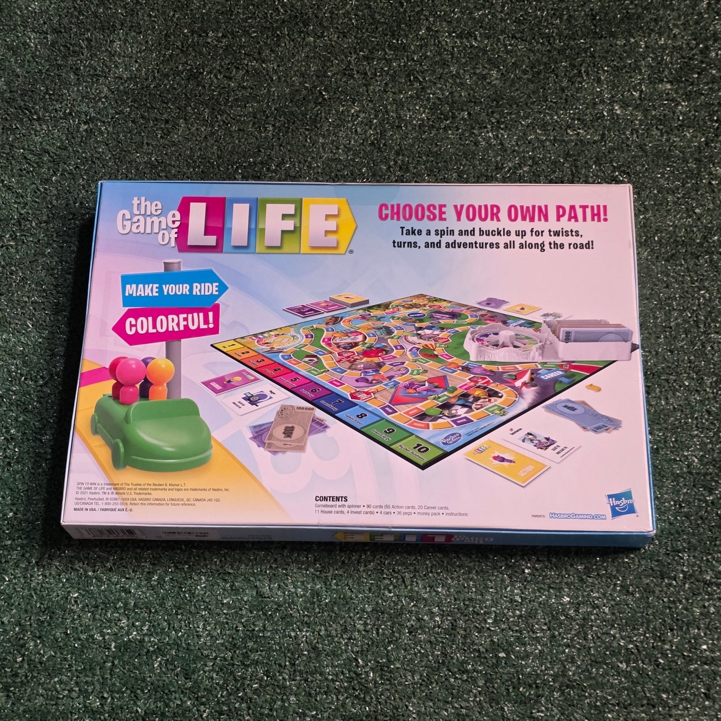 Hasbro Gaming The Game of Life Career Day Board Game New Sealed