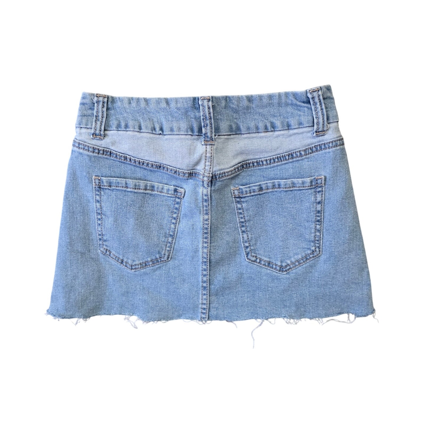 No Boundaries Super High Rise Skirt Women’s Small Denim or Cotton