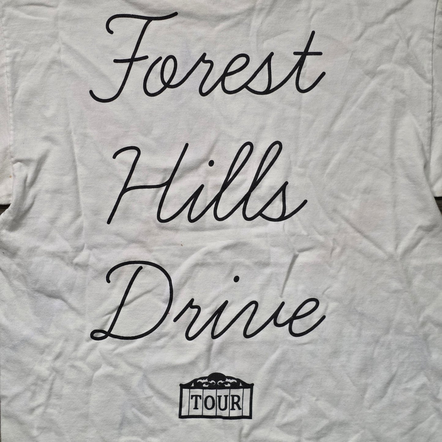 J. Cole I’ma Need My Shirt Back Forest Hills Drive Tour T-Shirt Men’s Medium White