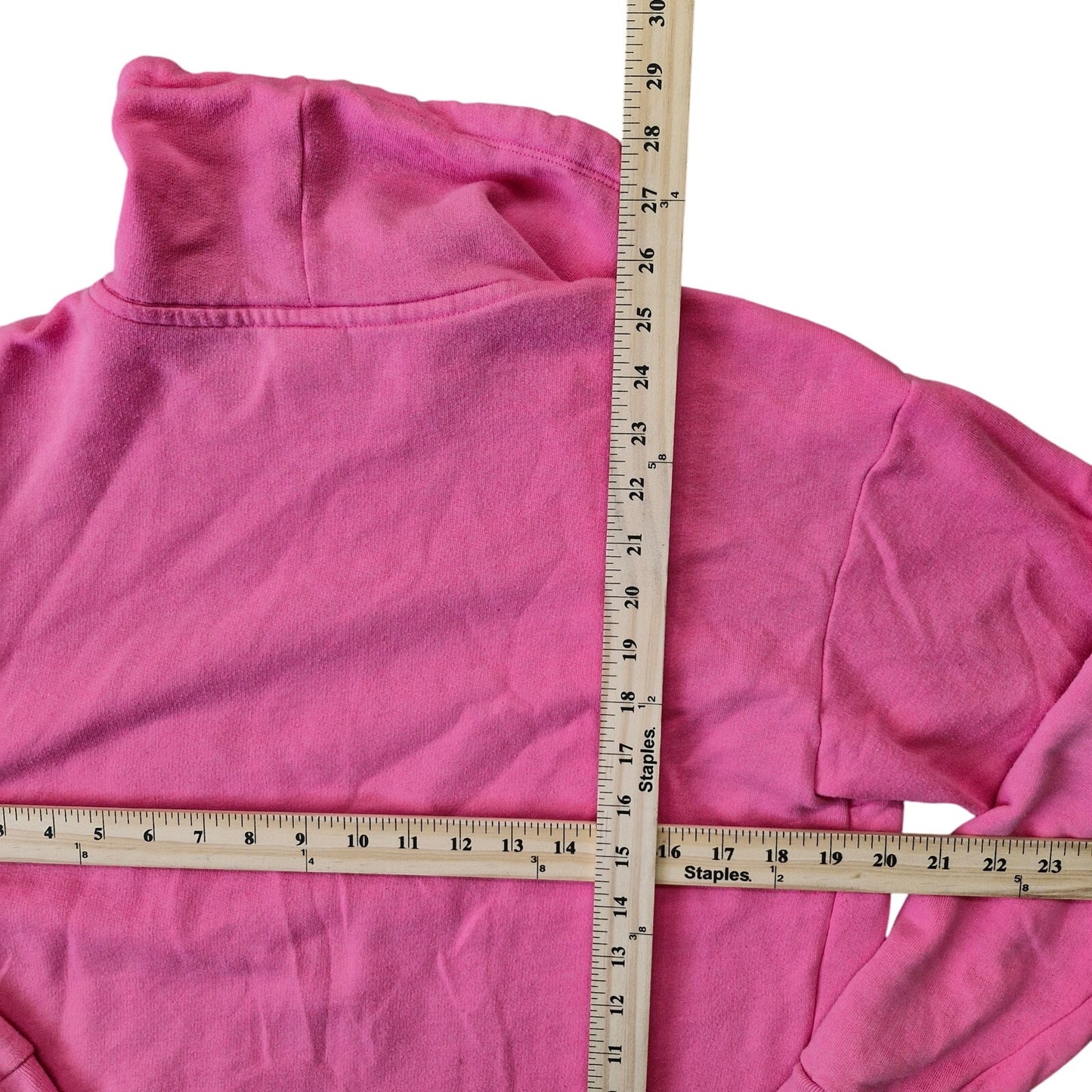 Victoria’s Secret Pink Mock Neck Sweatshirt Women's Small Spell Out