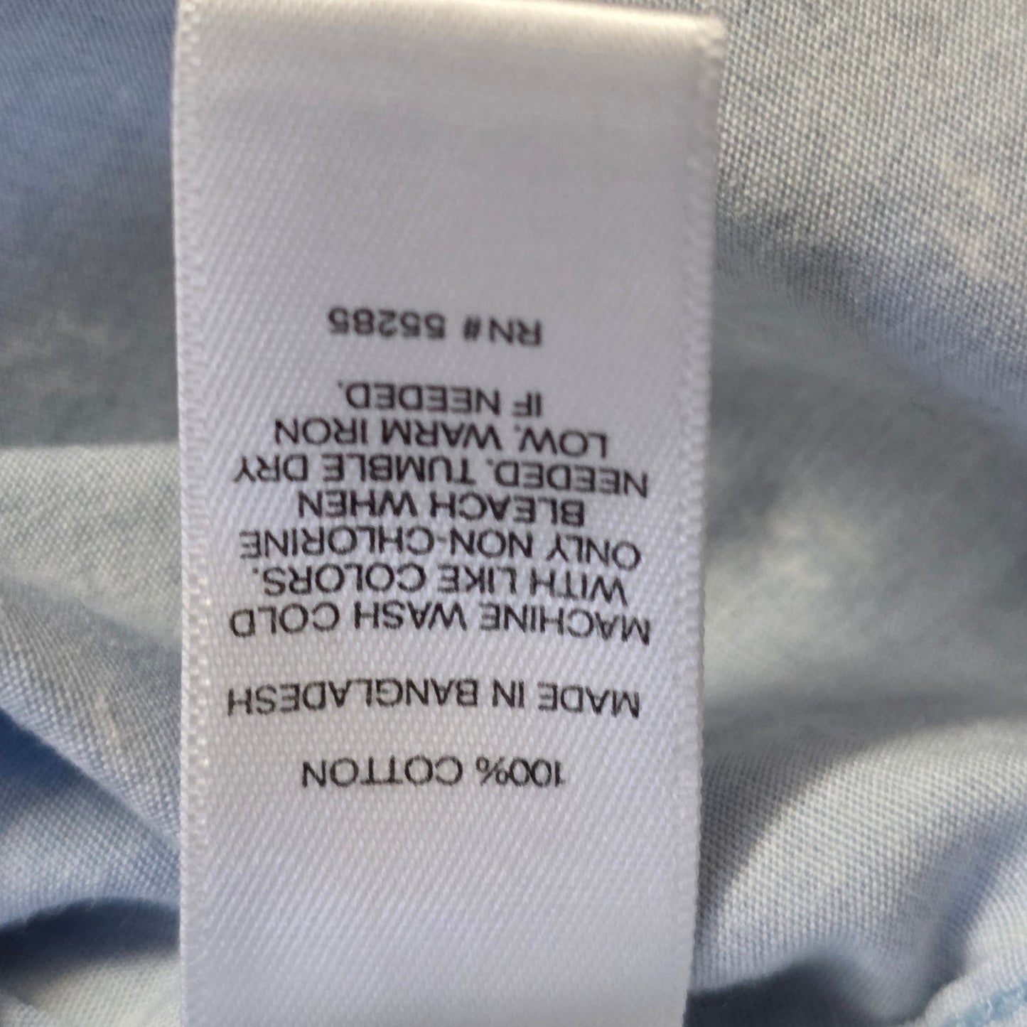 Express Dress Shirt Mens S Light Blue Soft Wash Short Sleeve
