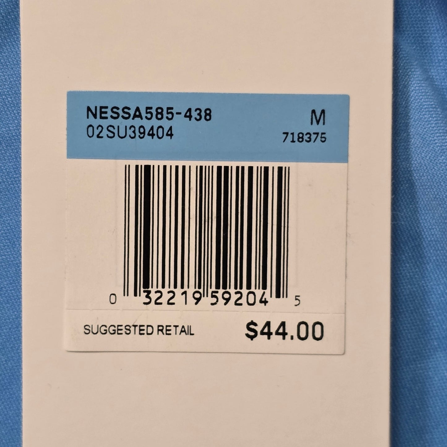 Nike Essential Sleeveless Hydroguard Swim Shirt Men’s Medium Blue UV Protection