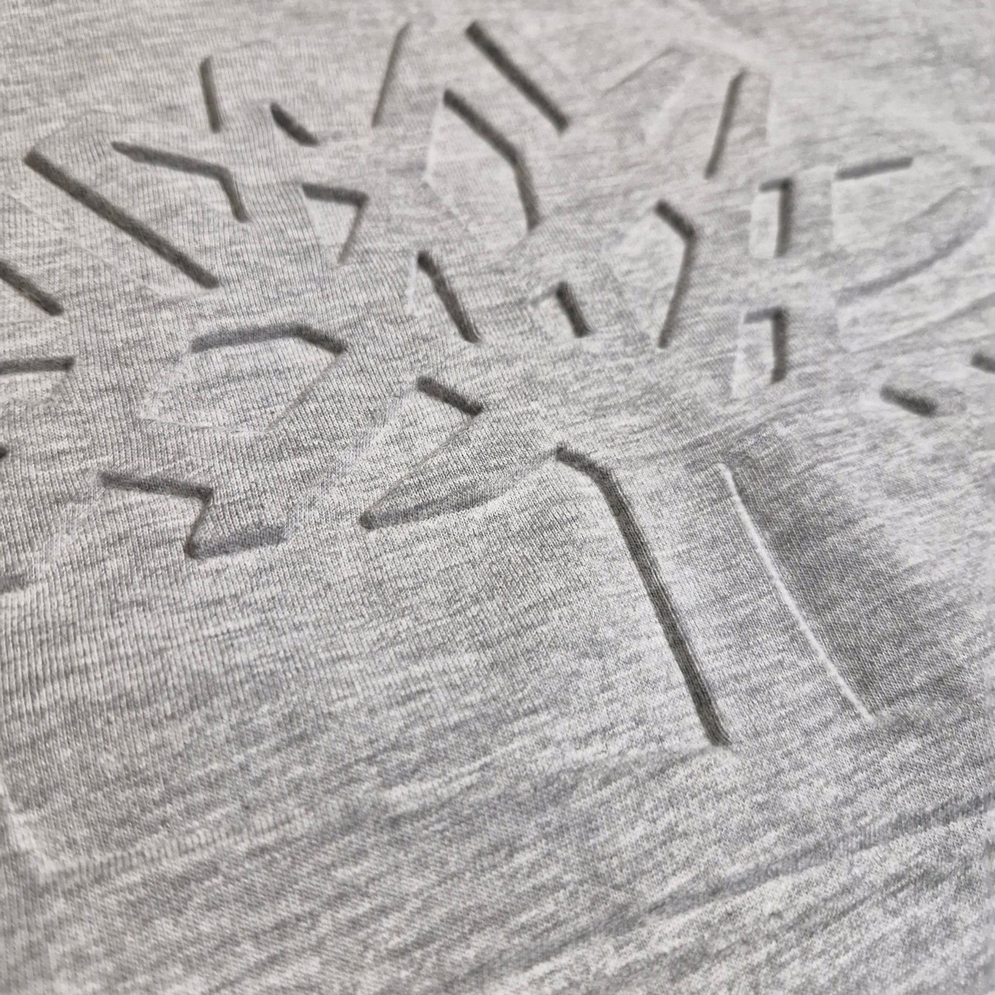 Timberland Puff 3D logo grey shirt medium