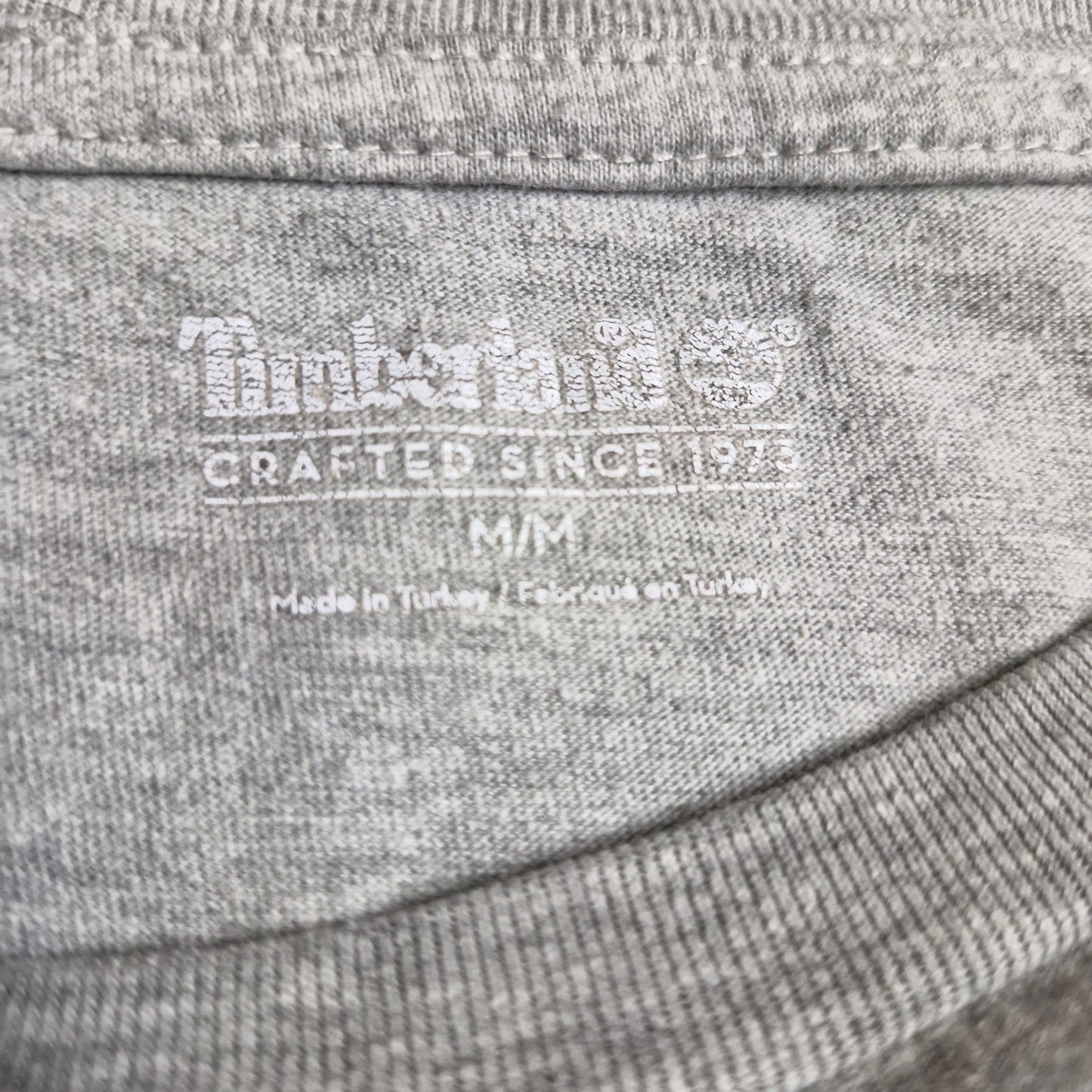 Timberland Puff 3D logo grey shirt medium