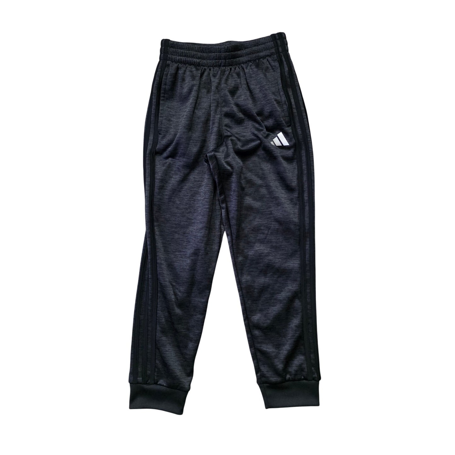 Adidas Boys Joggers Size M (10/12) Black Game Go Athletic Pants