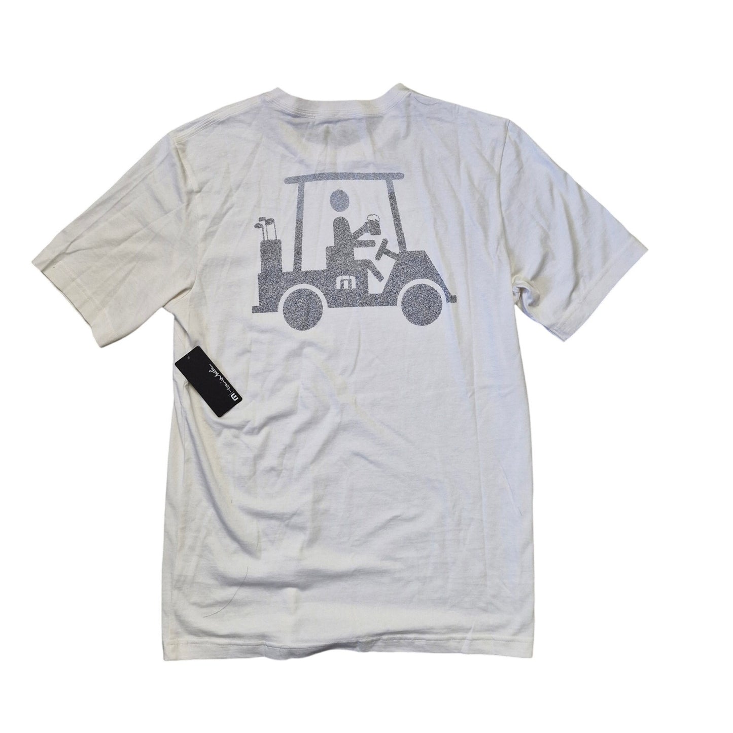 TravisMathew At The Dive In Golf Shirt Men’s Small Graphic Cotton Casual Tee