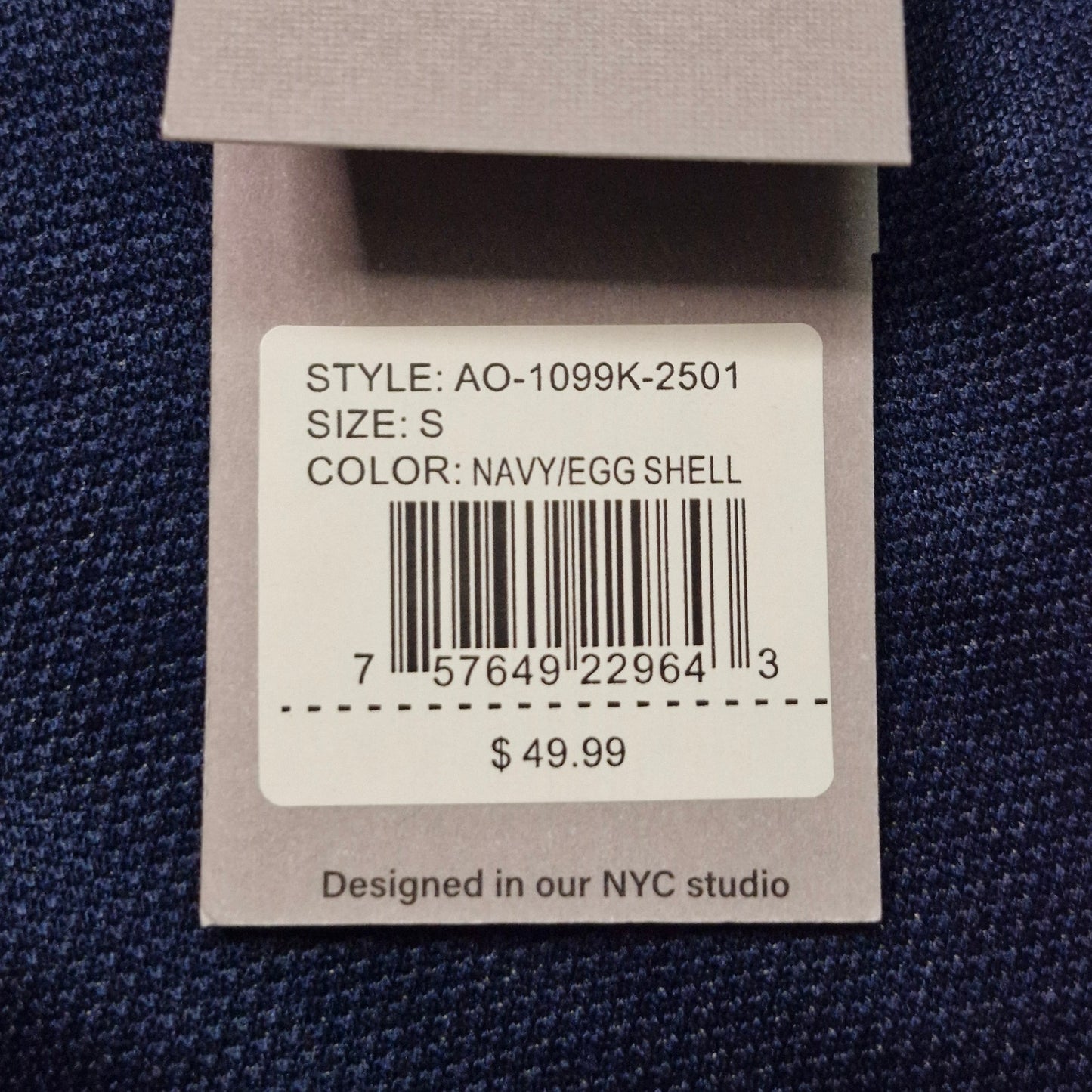 Amongst Others Drop Shoulder Boxy Fit Heavyweight Tee Mens S Navy Egg Shell